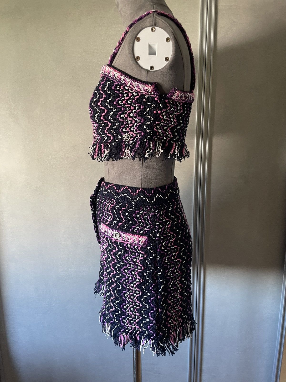Chanel CHANEL SHORT ET CROP TOP Size XS / US 0-2 / IT 36-38 - 6 Thumbnail