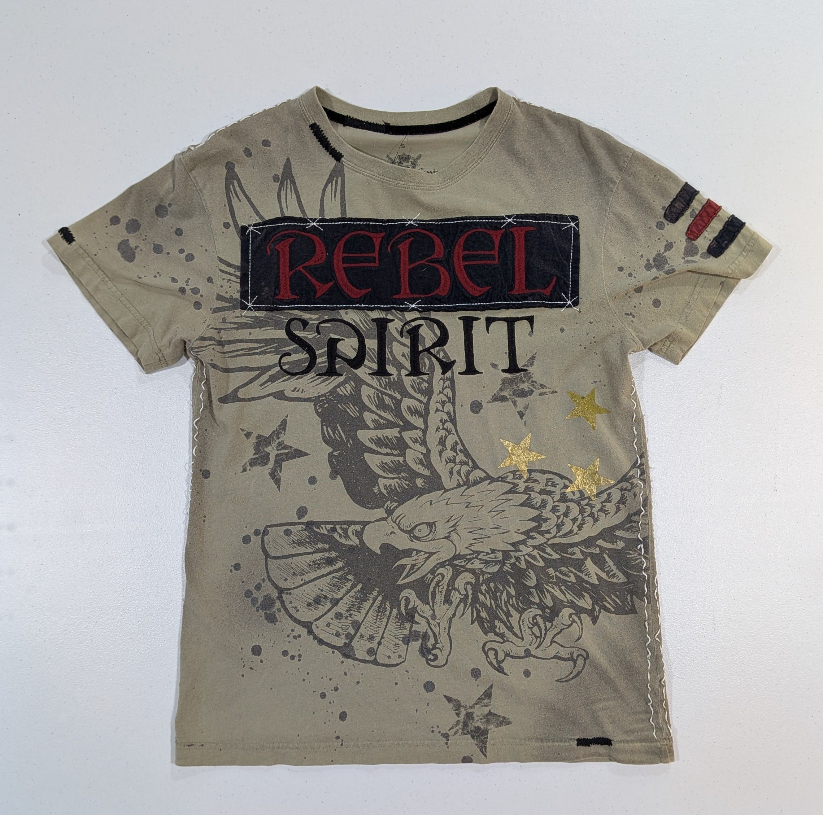 Other Men's Rebel Spirit Grunge Tee Size US S / EU 44-46 / 1 - 1 Thumbnail