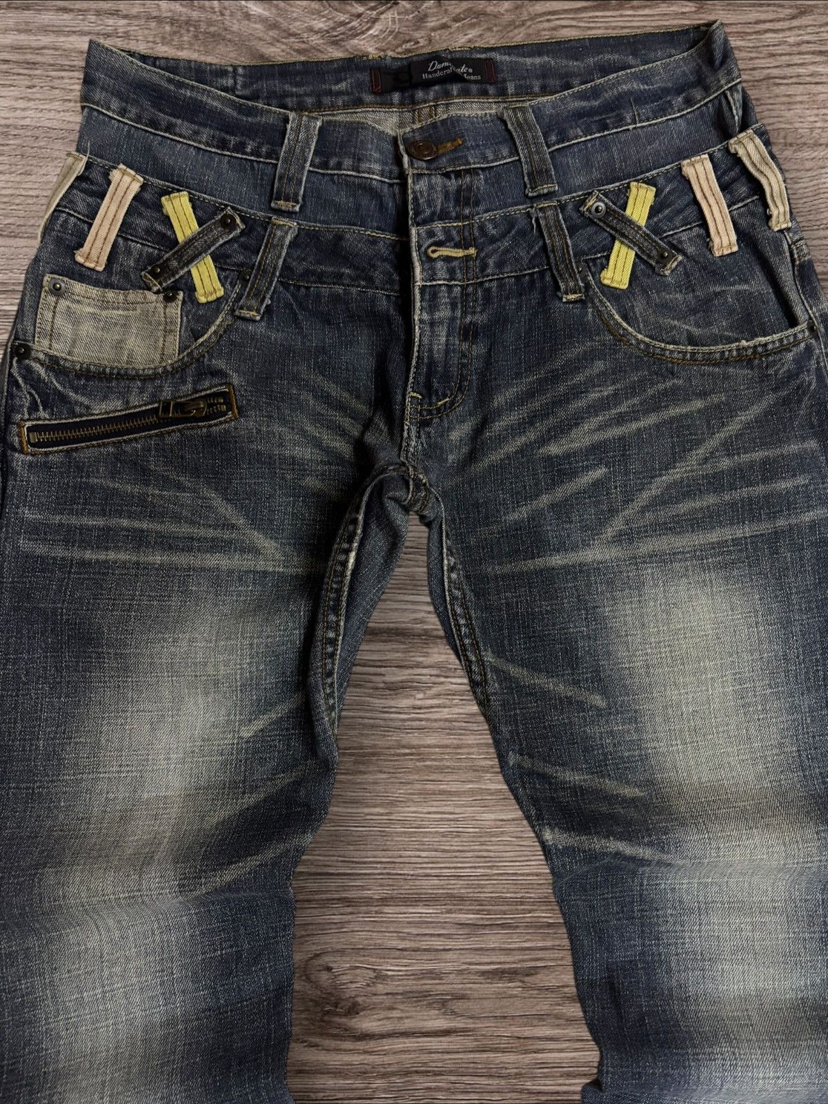 14th Addiction Y2k Dominate Double Waist Jeans 14th Edition Inspired Size US 30 / EU 46 - 4 Thumbnail