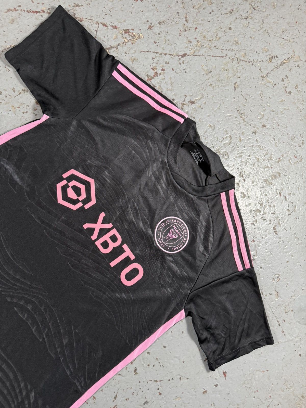 Other Xbto Miami Mls Messi Pink Black Soccer Jersey Size US M / EU 48-50 / 2 - 2 Thumbnail