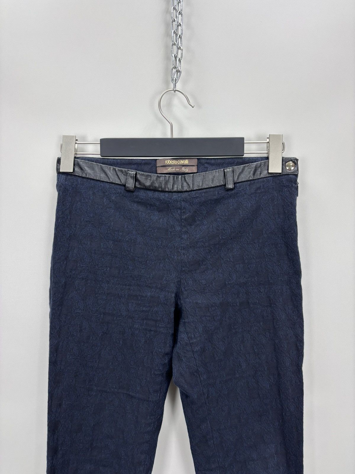 Roberto Cavalli Womens pants Roberto Cavalli Size 42 Color Blue Size 28" / US 6 / IT 42 - 3 Thumbnail