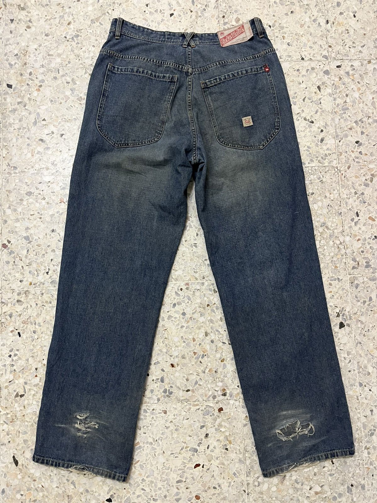 Vintage Vintage Ecko Unltd denim foundry baggy jeans Size US 34 / EU 50 - 3 Thumbnail