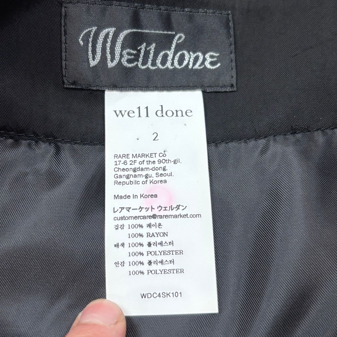 WE11DONE Rare NWT We11done Puff Around Full Skirt Women's 2 Size 26" / US 2 / IT 38 - 8 Thumbnail