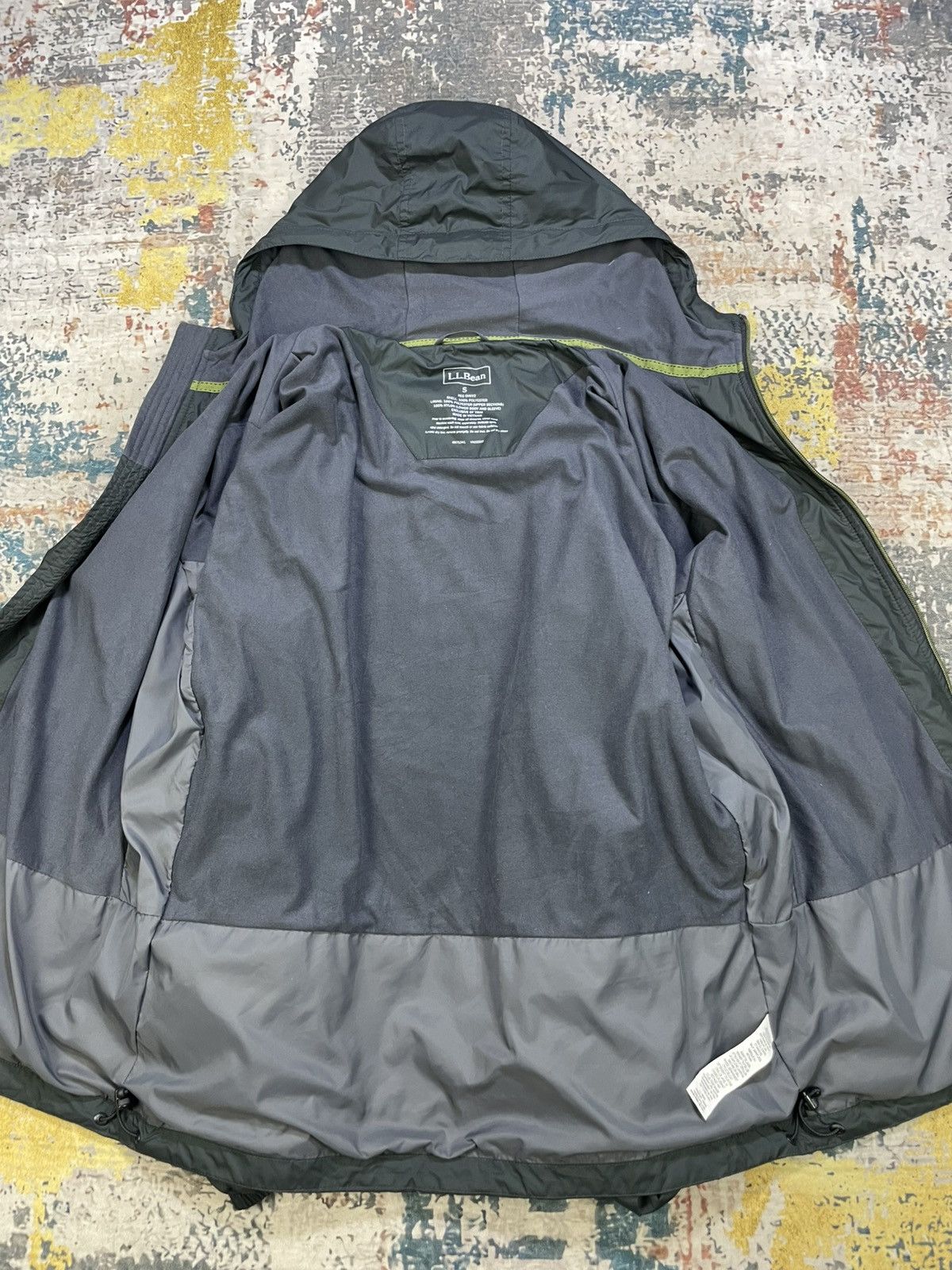 L.L. Bean LL Bean Hooded Windbreaker Forest Jacket Size US S / EU 44-46 / 1 - 10 Thumbnail