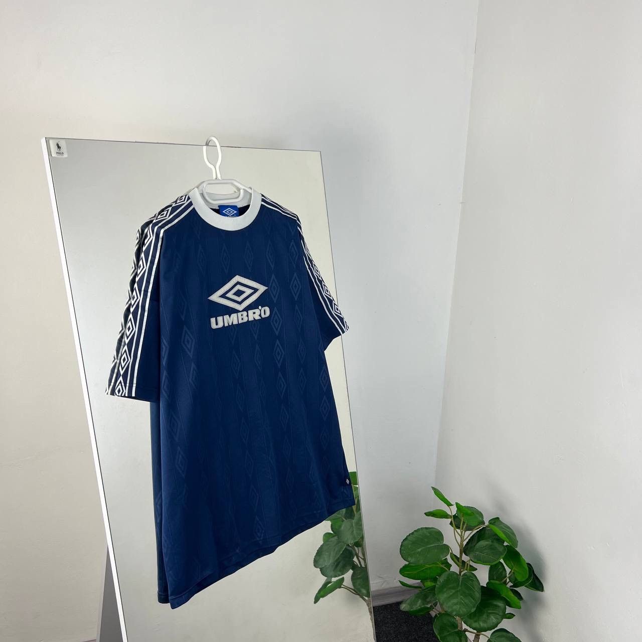 Umbro Vintage Y2K Umbro Big Logo Lampas Jersey T-Shirt Blokecore Size US XL / EU 56 / 4 - 1 Thumbnail