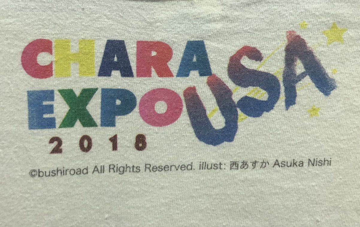 Anime 2018 Chara Expo Usa T-Shirt Size US M / EU 48-50 / 2 - 4 Thumbnail