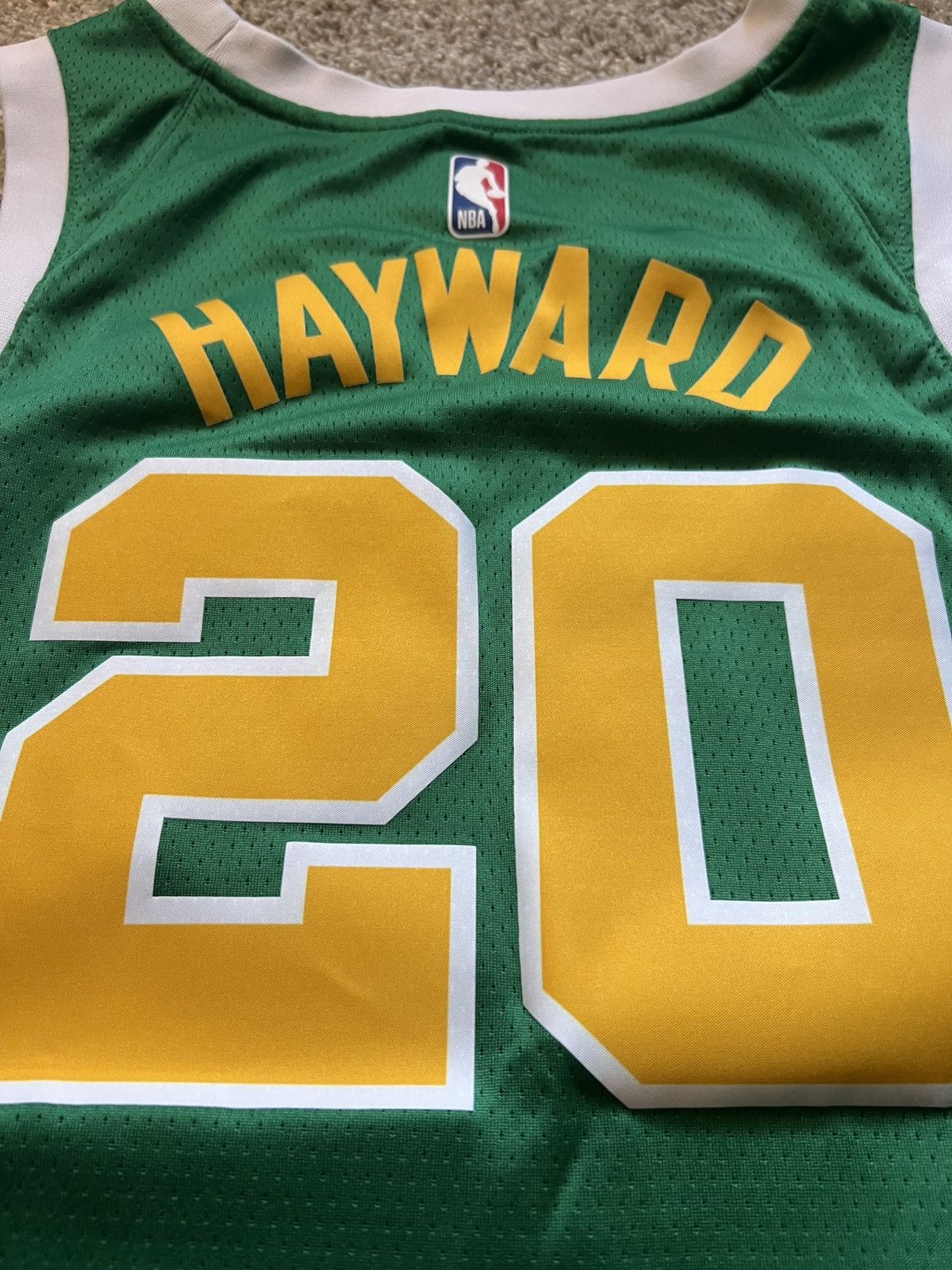 NBA Celtics’ Gordon Hayward 2018-2019 Earned Edition Jersey Size US XS / EU 42 / 0 - 6 Thumbnail