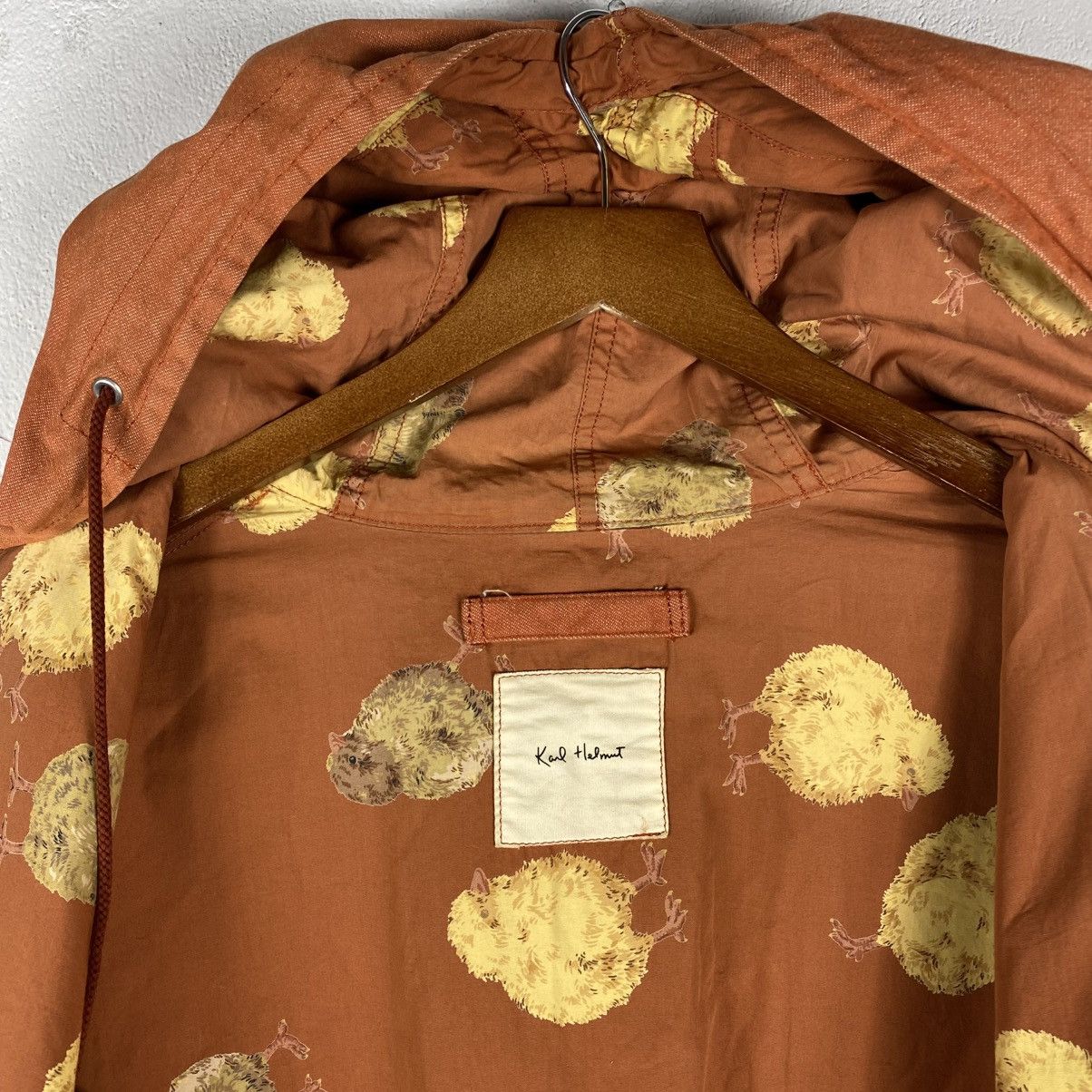 Karl Helmut Vintage Karl Helmut Patches Jacket with Hoodie Size US XL / EU 56 / 4 - 10 Thumbnail