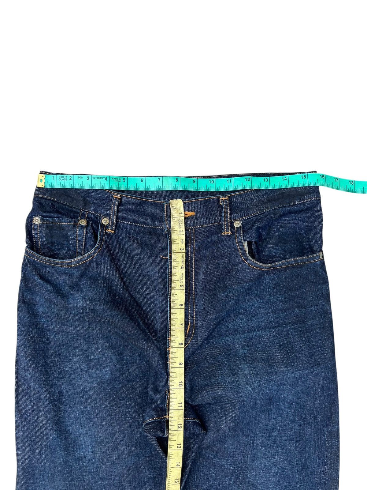 mercibeaucoup Mercibeaucoup Japan Waxed Denim Bootcut Jeans Flare Size US 30 / EU 46 - 4 Thumbnail