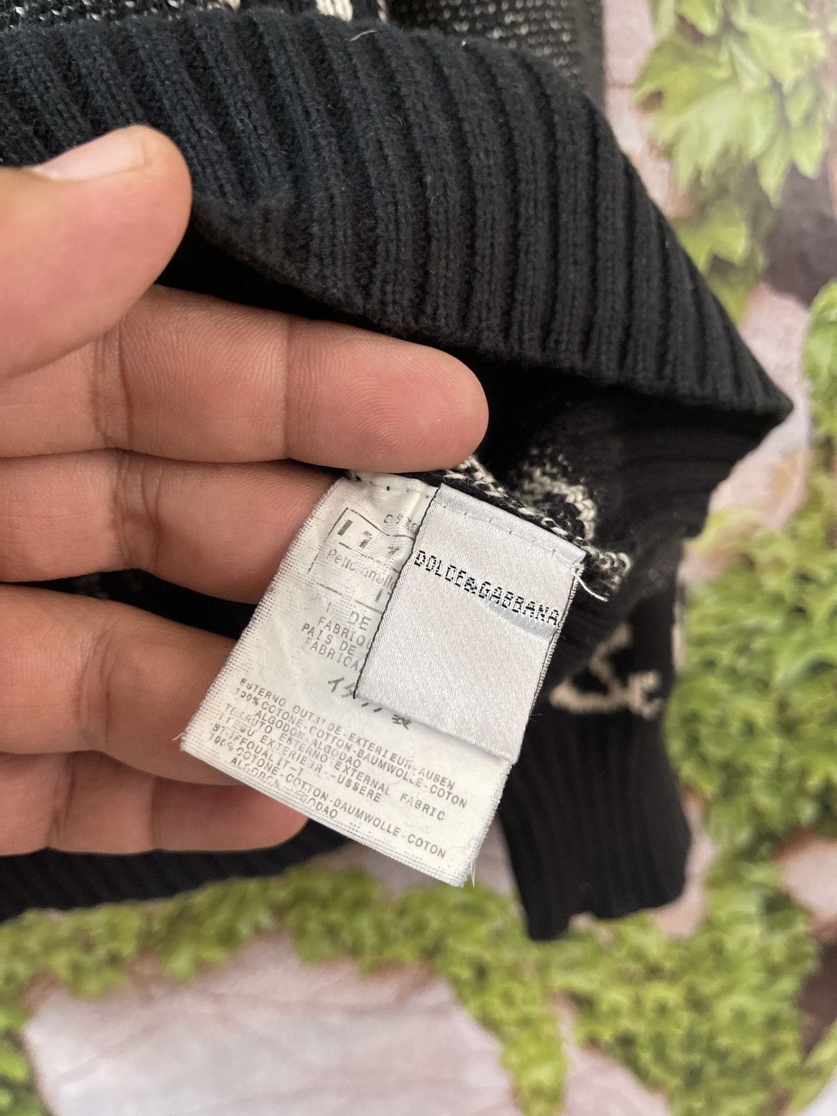 Dolce & Gabbana VINTAGE KNITWEAR DOLCE & GABBANA VERY RARE Size US L / EU 52-54 / 3 - 6 Thumbnail