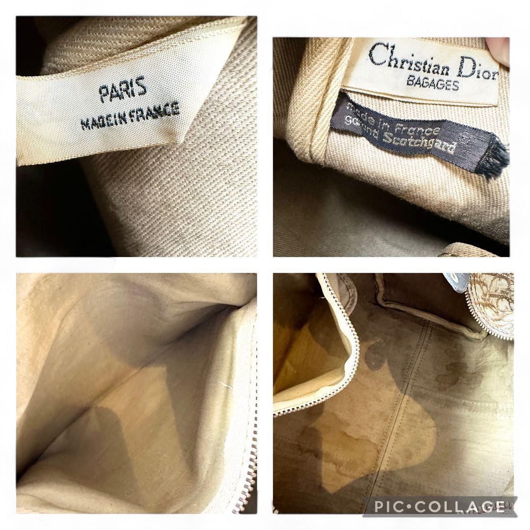 Dior Dior - Boston Trotter Large Handbag Monogram Beige Size ONE SIZE - 4 Thumbnail