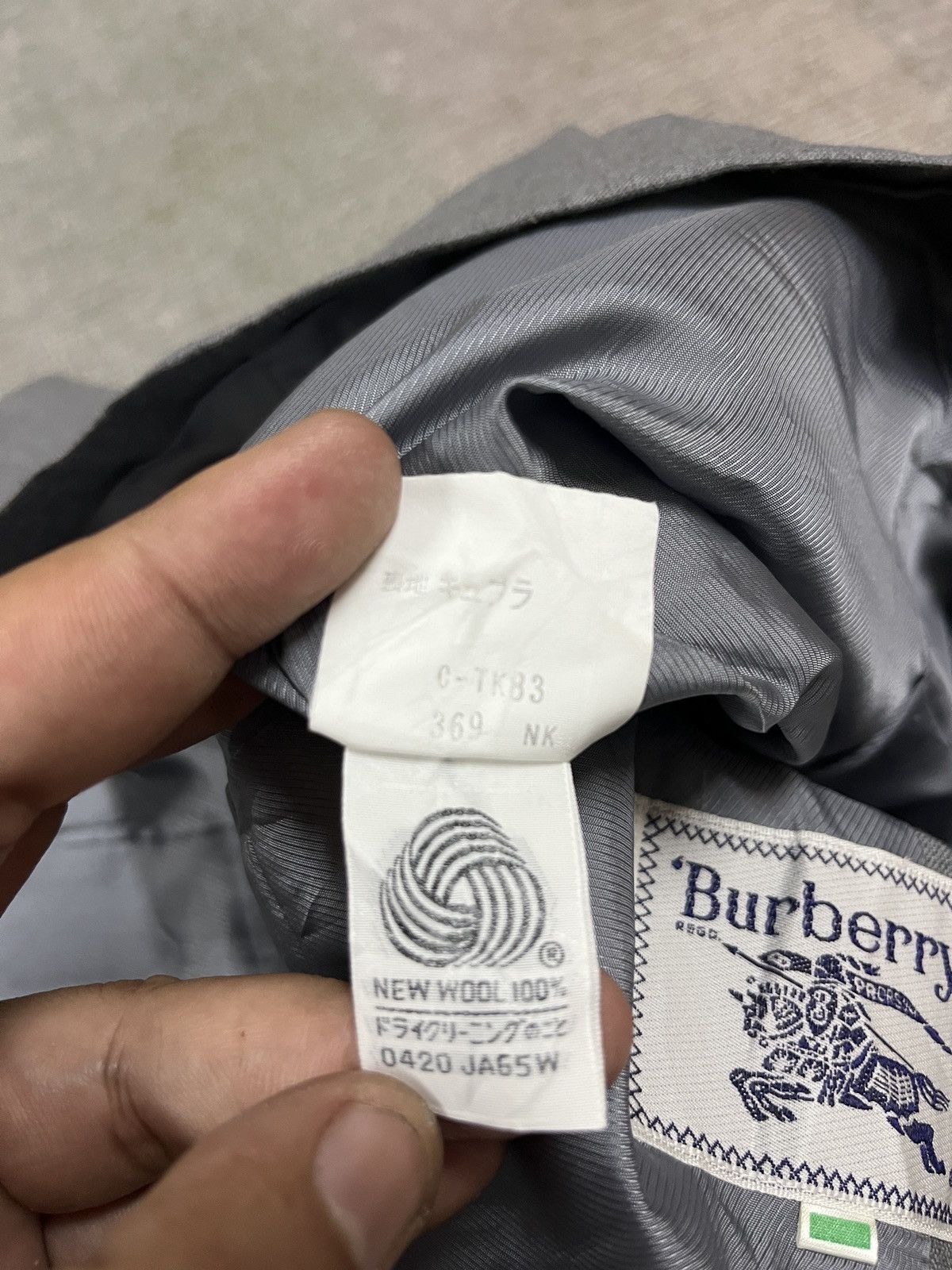 Burberry Vintage burberry cropped jacket Size S / US 4 / IT 40 - 11 Thumbnail