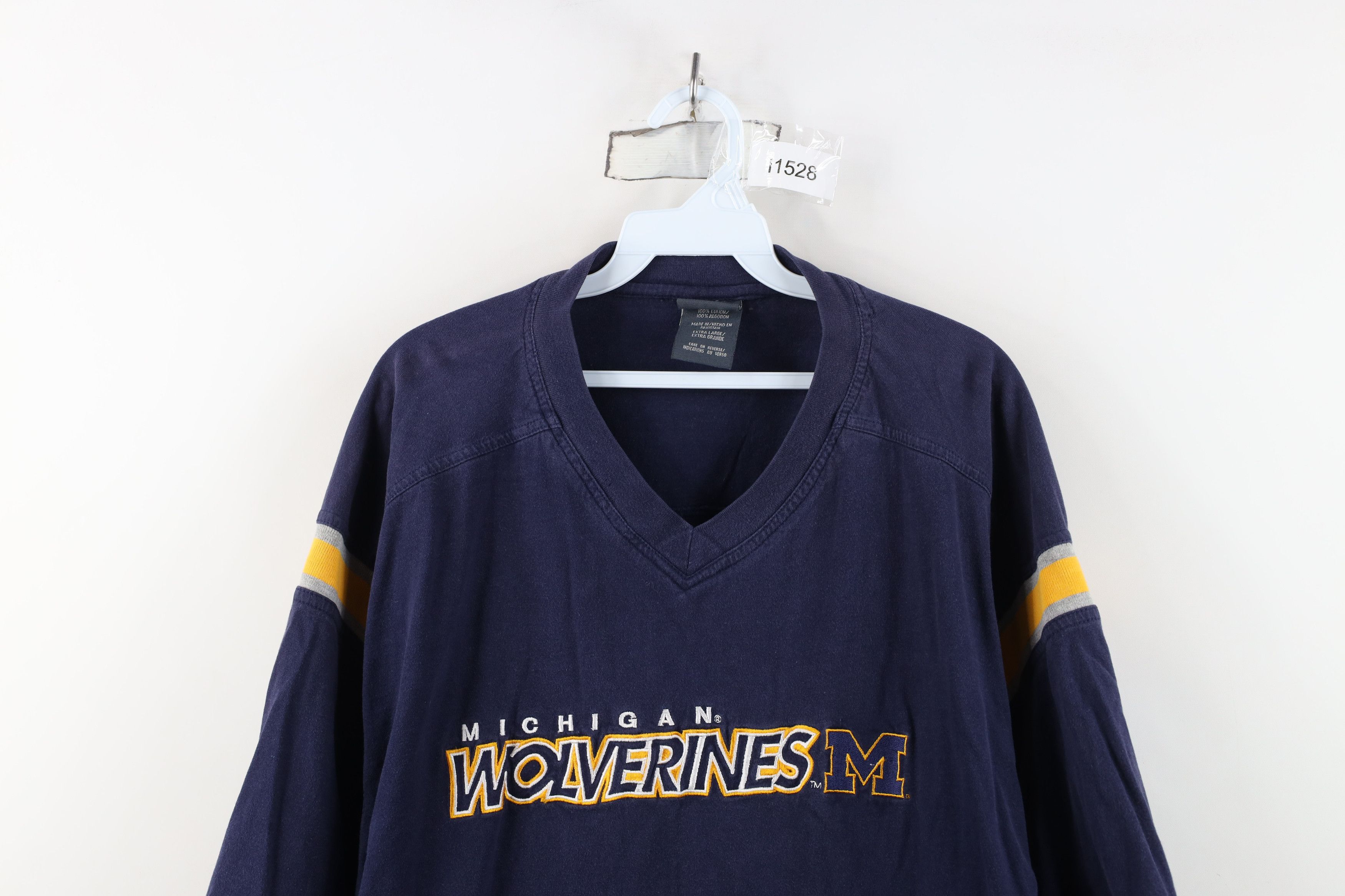 Vintage Vintage Heavy University of Michigan Football Jersey T-Shirt Size US XL / EU 56 / 4 - 2 Thumbnail