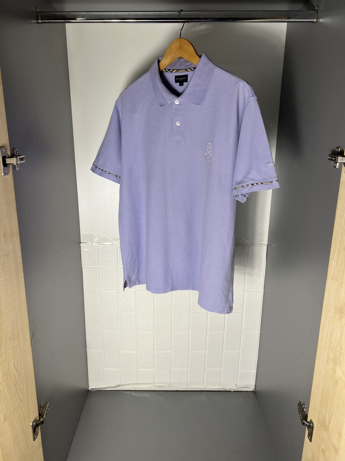 Burberry VINTAGE BURBERRY LONDON GOLF CLASSIC CASUAL POLO RETRO 90s Size US L / EU 52-54 / 3 - 10 Thumbnail