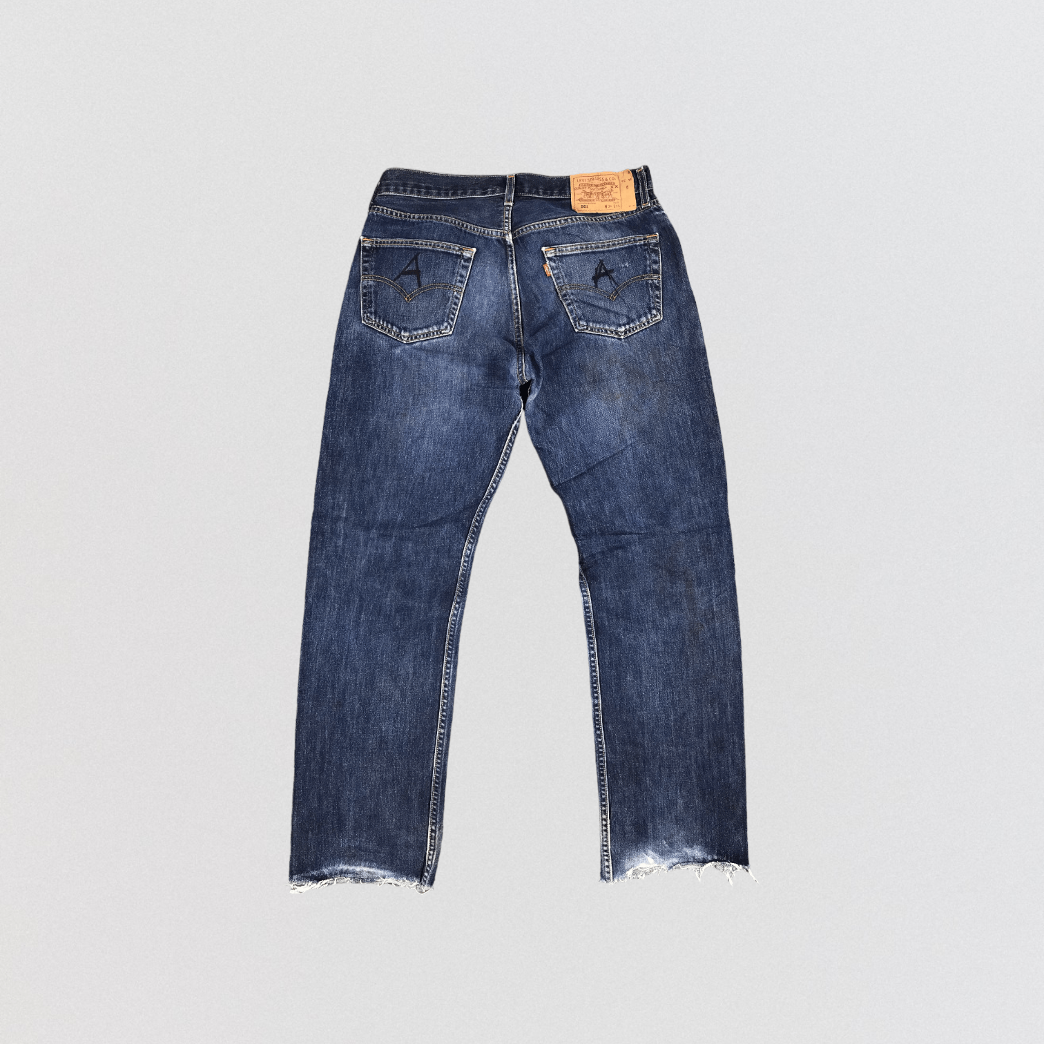 Levi's Vintage 90s Levis 501 Denim Jeans-JM939 Size US 33 - 2 Thumbnail