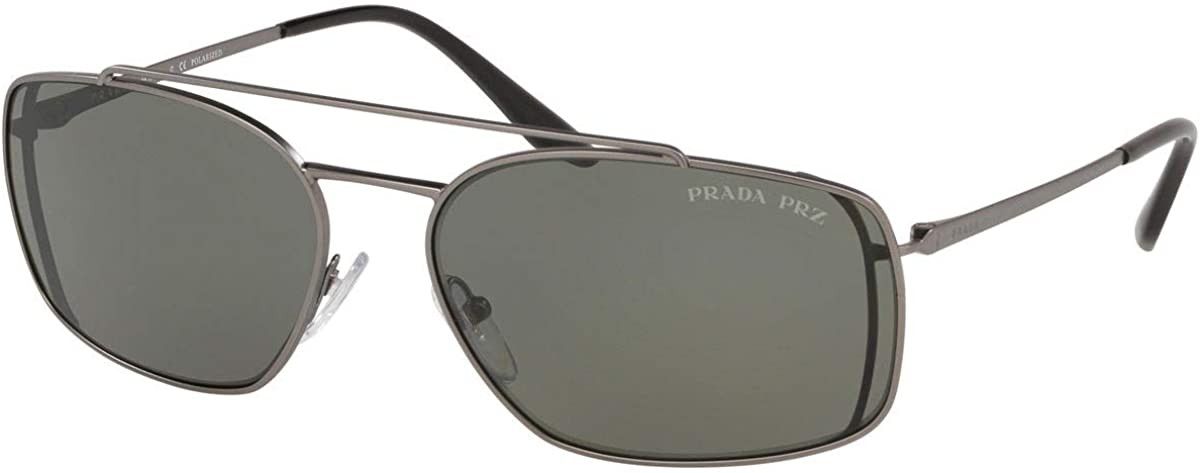 Prada Prada SPR 64V 7CQ-5X1 Polarized Unisex Sunglasses Size ONE SIZE - 1 Thumbnail