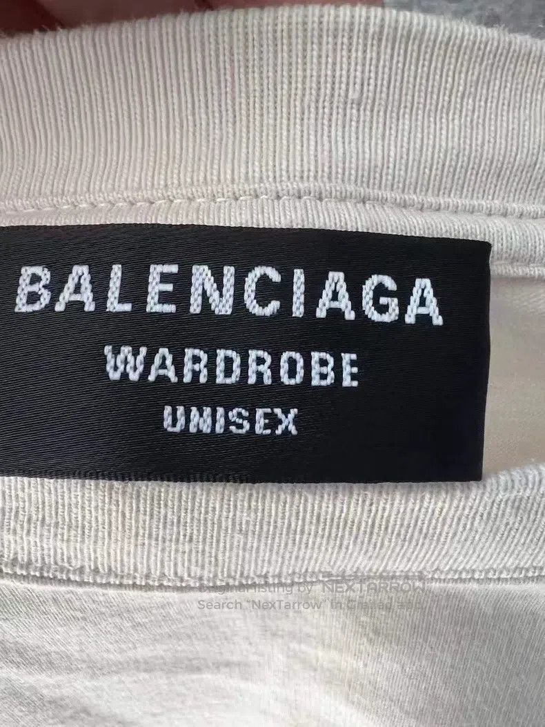 Balenciaga Balenciaga Off-white front and back logo short-sleeved T-s Size US XS / EU 42 / 0 - 3 Thumbnail
