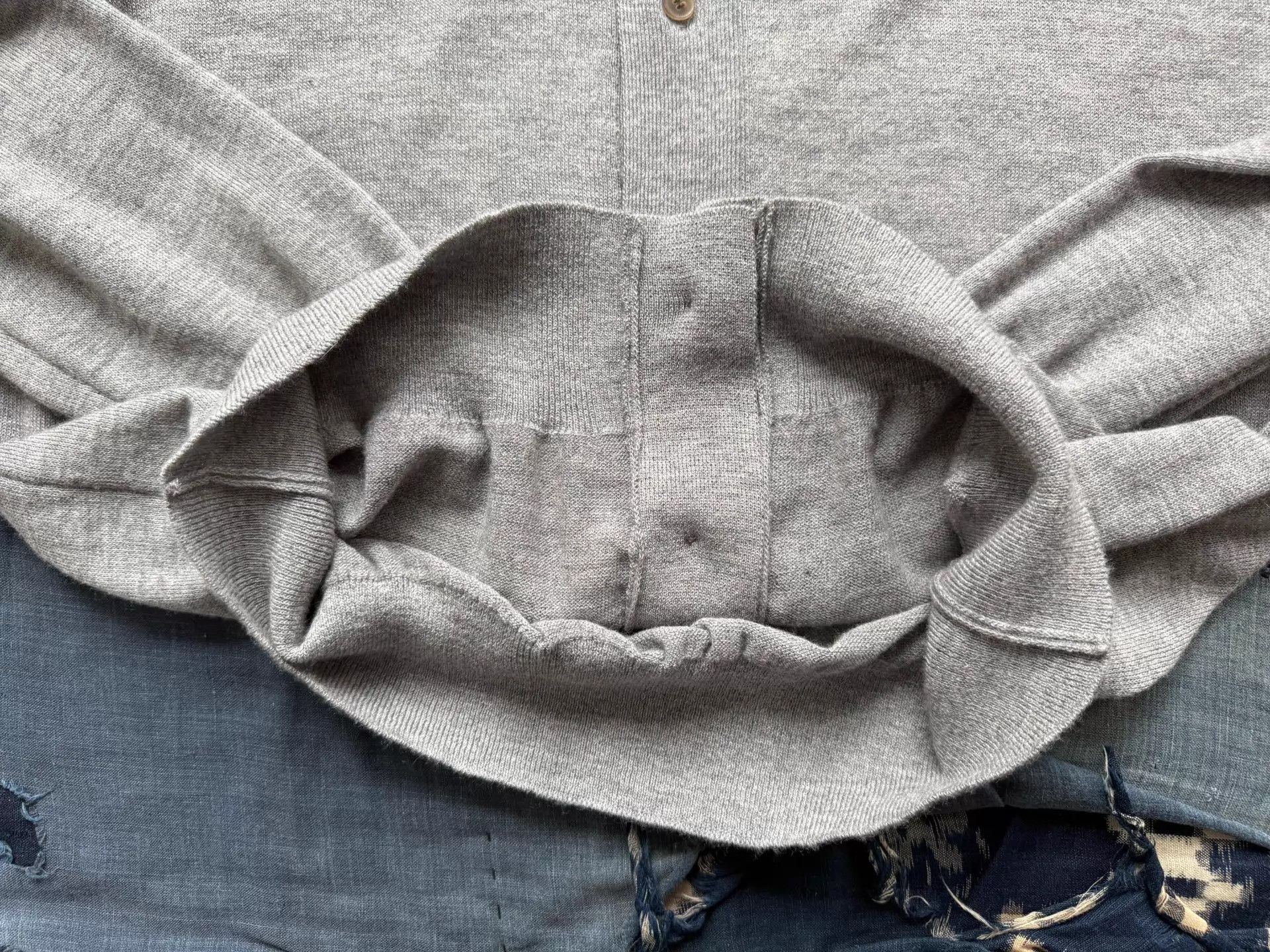 Auralee AURALEE 25SS Cashmere Knit Cardigan Gray Size 3 Size US L / EU 52-54 / 3 - 8 Thumbnail