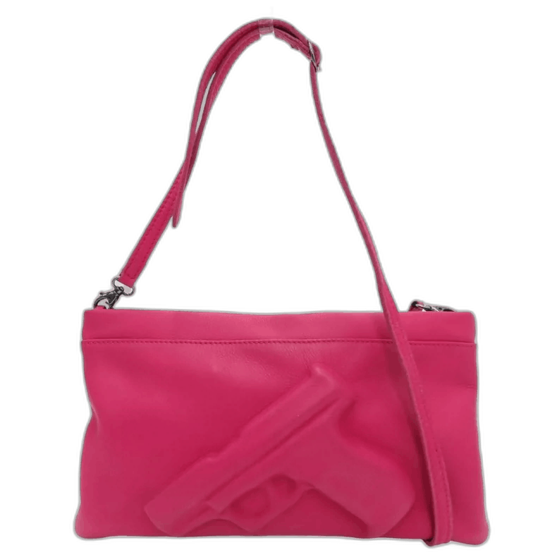 Japanese Brand Vlieger&vandam Pink Handgun Crossbody Bag Size ONE SIZE - 1 Thumbnail