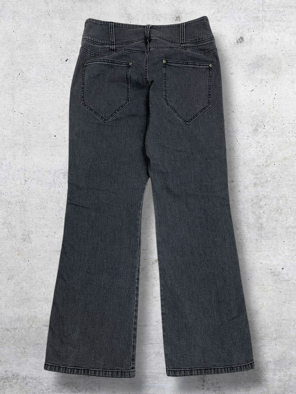 Tornado Mart SMILE LAND 1990S JAPAN DESIGNER LACE UP FLARED OG DENIM Size US 32 / EU 48 - 6 Thumbnail