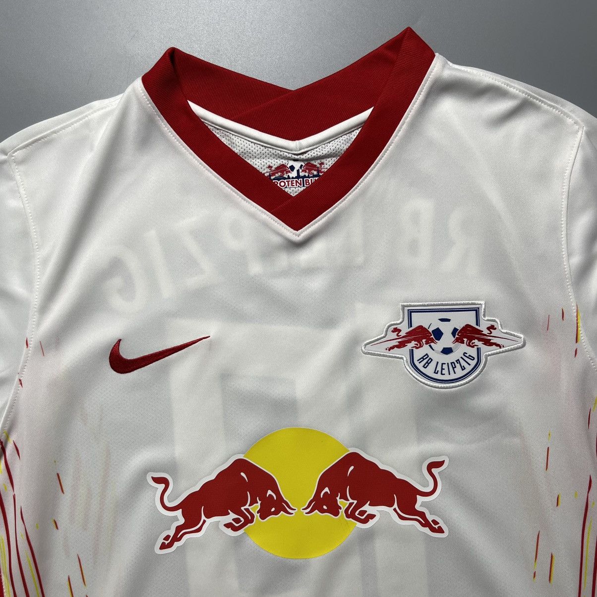 Nike RB LEIPZIG NIKE 2020/2021 FOOTBALL HOME JERSEY #10 FORSBERG Size US L / EU 52-54 / 3 - 4 Thumbnail