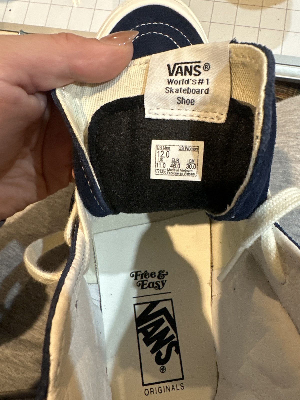 Vans Vans x Free Easy Collab OG Sk8-Hi Lx Size US 12 / EU 45 - 6 Thumbnail
