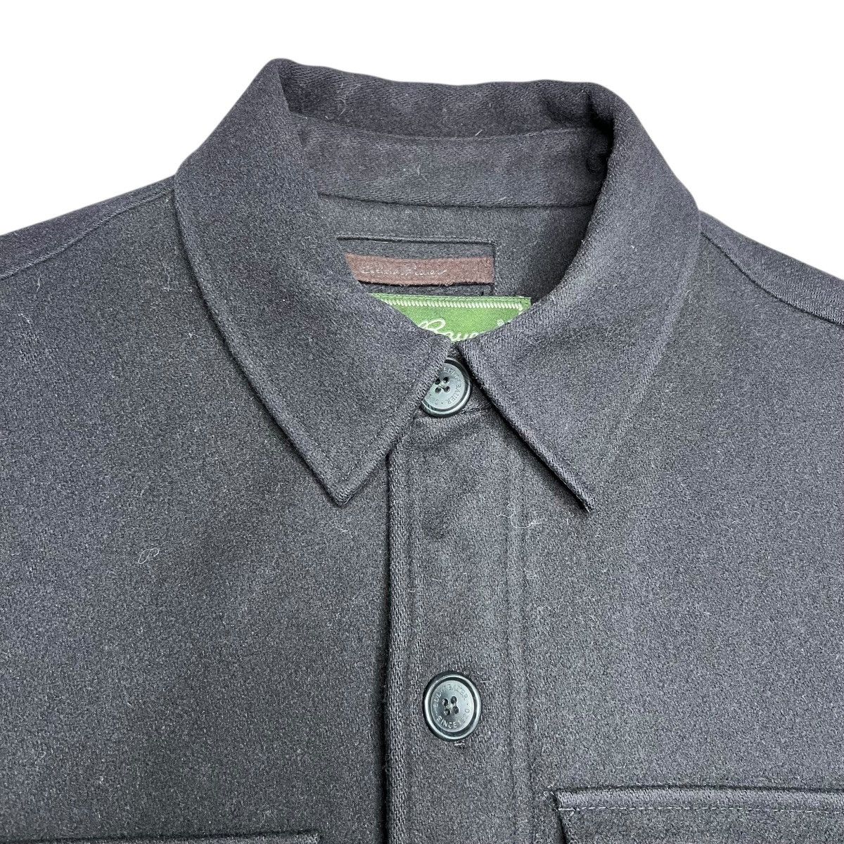 Eddie Bauer Eddie Bauer Wool Navy Blue Mackinaw Button Closure Jacket Size US S / EU 44-46 / 1 - 7 Thumbnail
