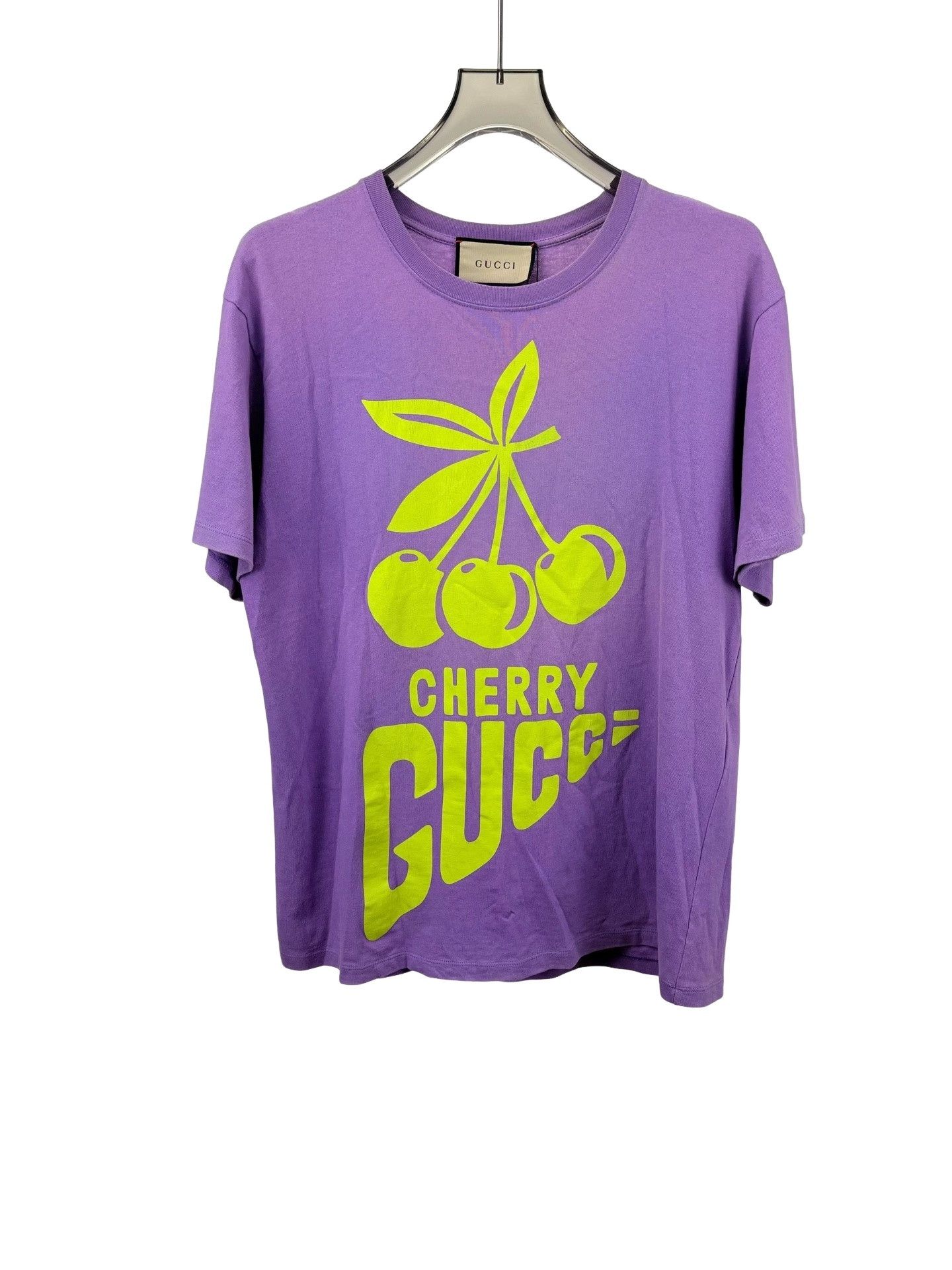 Gucci Gucci Cherry Print Logo T-Shirt S Size US S / EU 44-46 / 1 - 1 Thumbnail