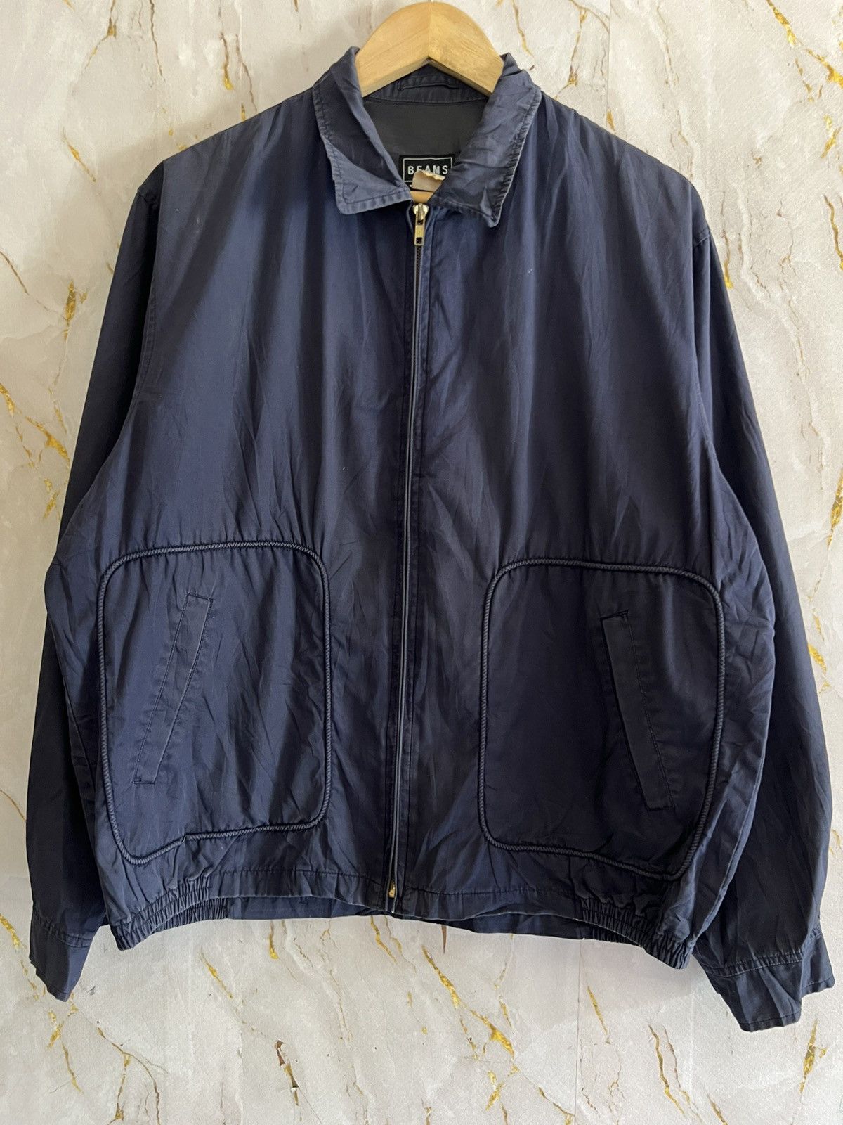 Beams Japan Beams Zipper Jacket Japanese Streetwear Outerwear Size US L / EU 52-54 / 3 - 1 Thumbnail