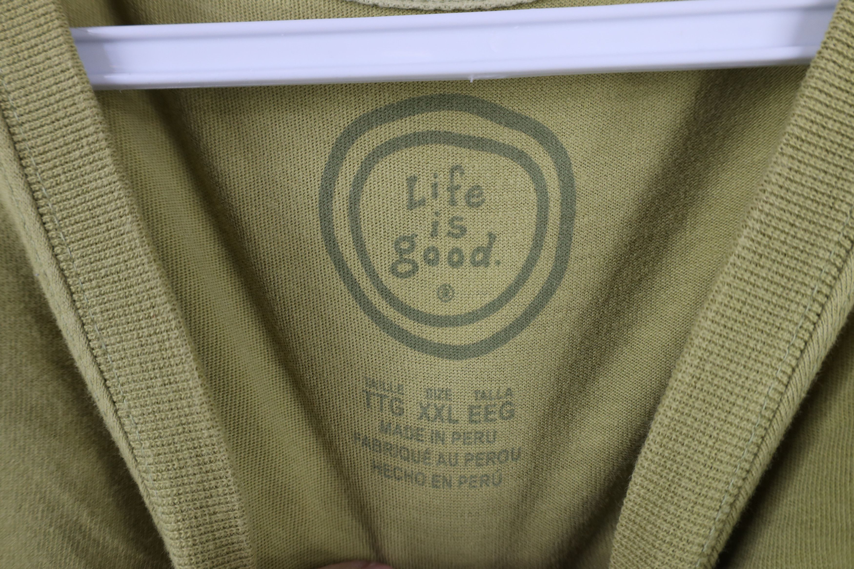 Life is Good × Vintage Life Is Good It On Snow Blower Winter Long Sleeve T-Shirt Size US XXL / EU 58 / 5 - 8 Thumbnail