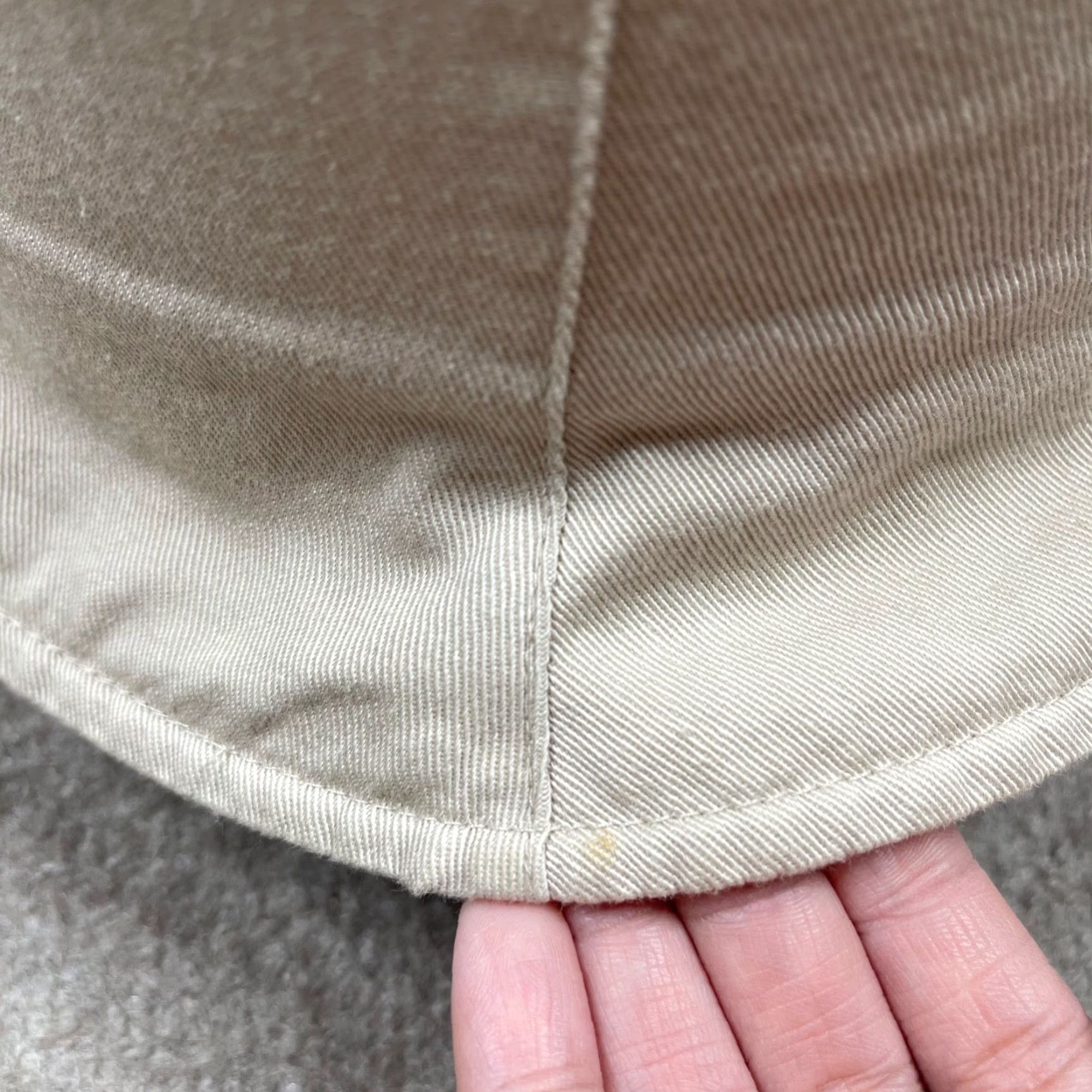 Vintage VINTAGE Powerpuff Girls Womens Bucket Hat One Size Beige Lightweight Cartoon Canvas 100% Cotton Logo Fall Spring Summer Womens Size ONE SIZE - 3 Thumbnail