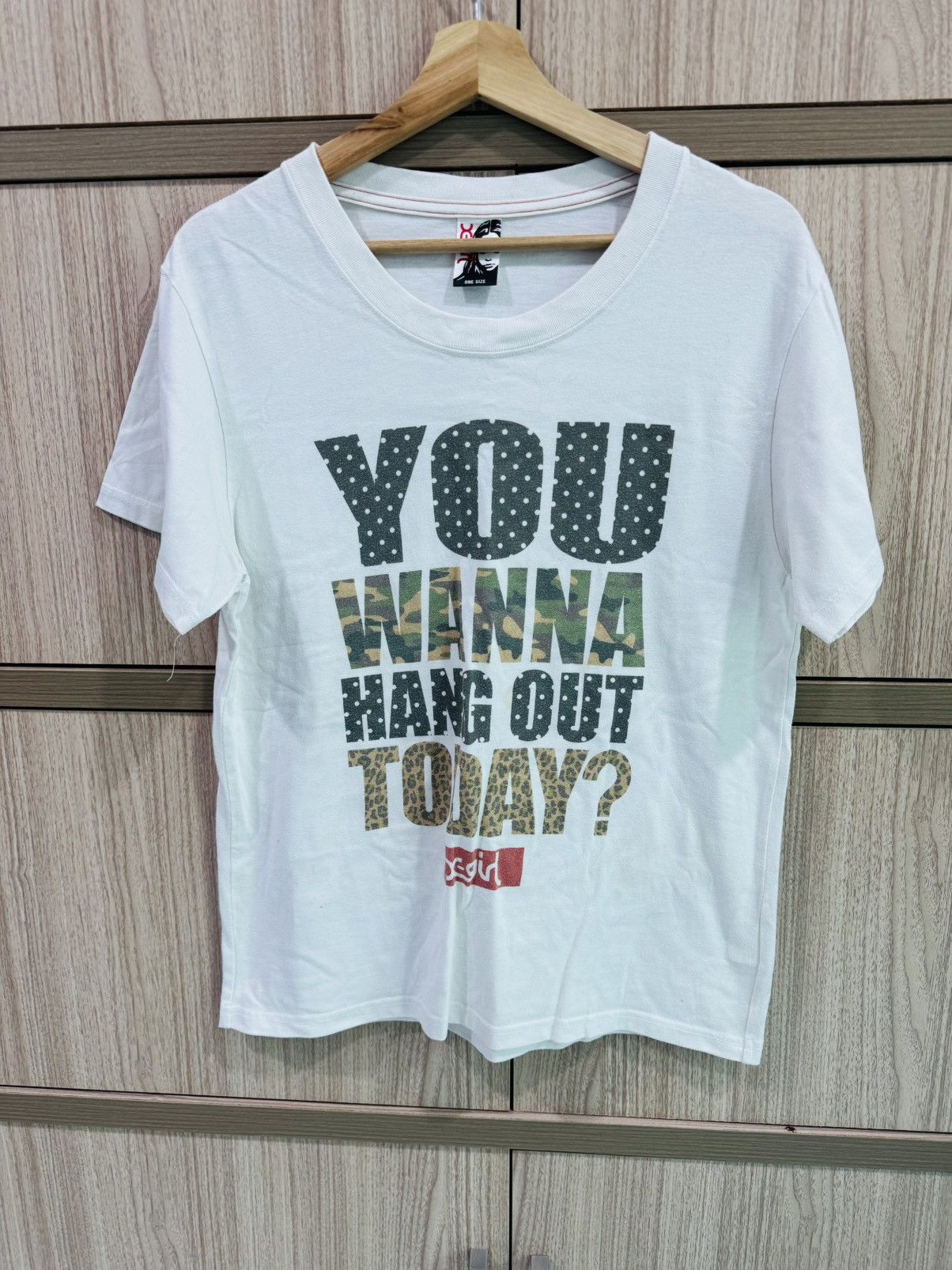 Hysteric Glamour VINTAGE X GIRL You Wanna Hang Out Today Size US M / EU 48-50 / 2 - 1 Thumbnail