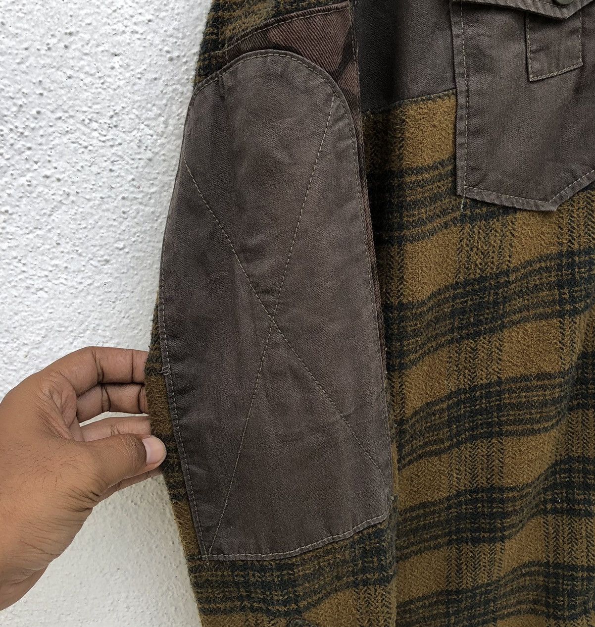 Avirex AVIREX 6185085 Cotton Flannel Military Utility Shirt Size US L / EU 52-54 / 3 - 9 Thumbnail