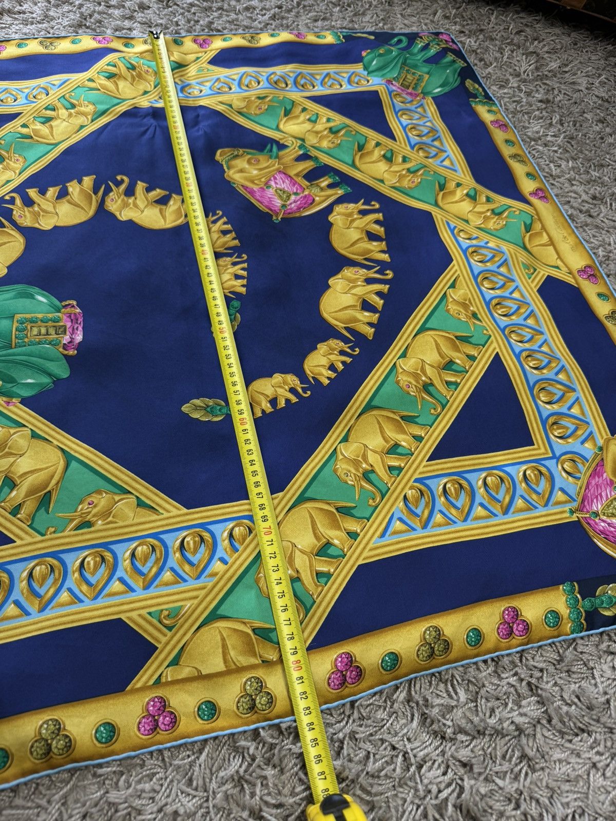 Cartier × Vintage Vintage Cartier silk scarf original luxury rare item Size ONE SIZE - 5 Thumbnail