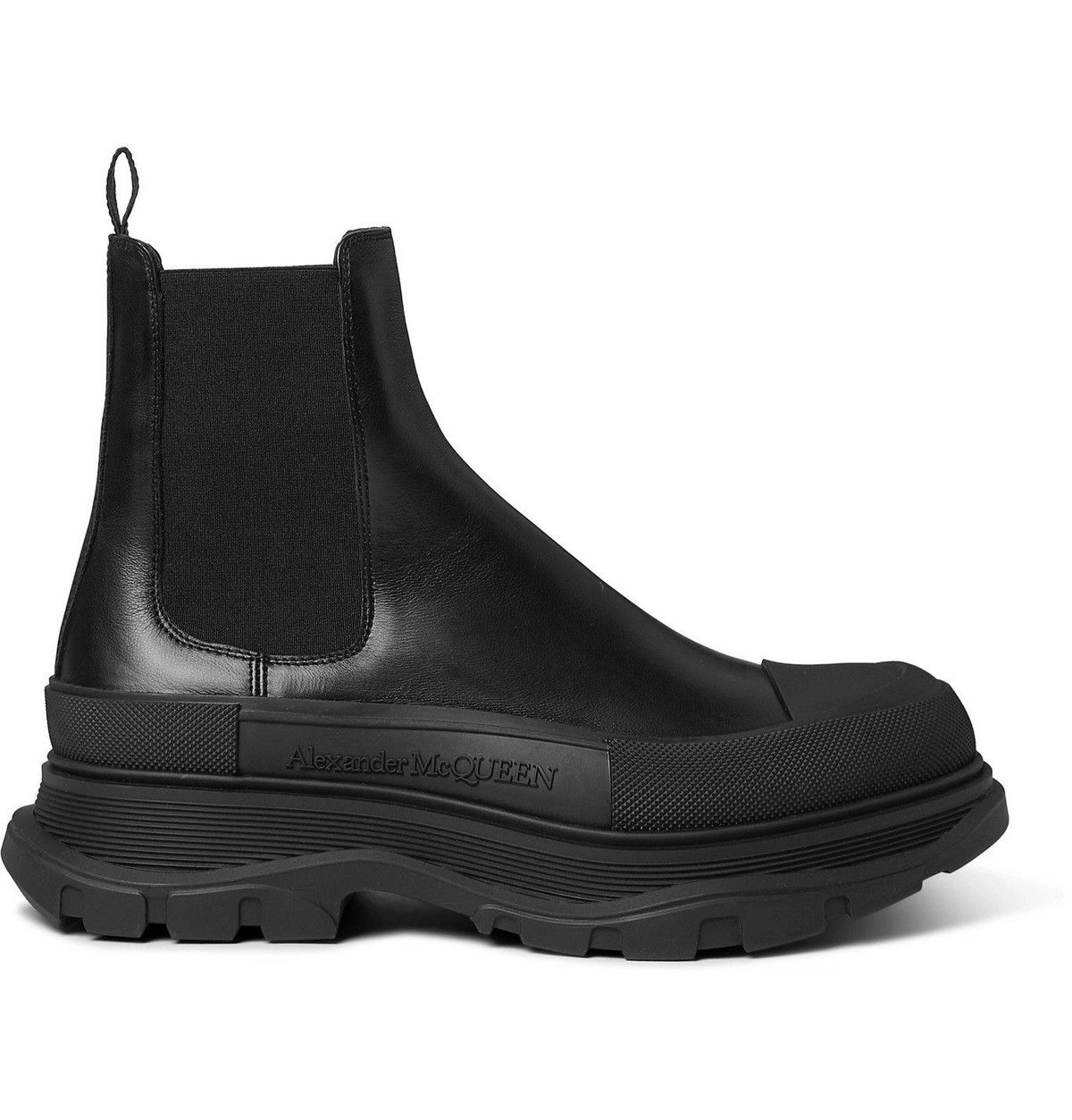 Alexander McQueen o1y1024 Ankle Boots in Black Size US 8 / EU 41 - 1 Thumbnail