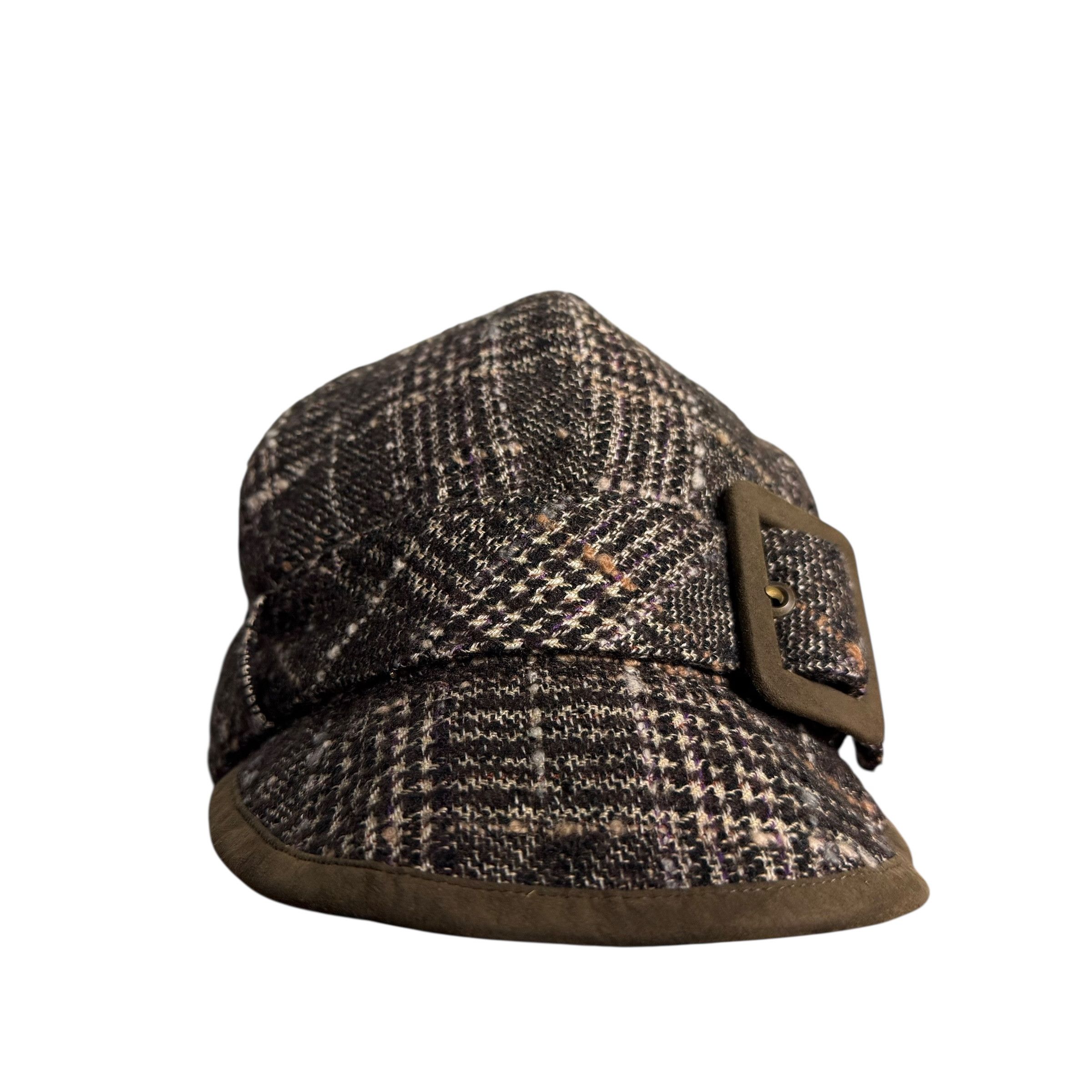 Lanvin 🔥RARE🔥Vintage Lanvin Sport Tweed Plaid Newboys Cap Size ONE SIZE - 1 Thumbnail