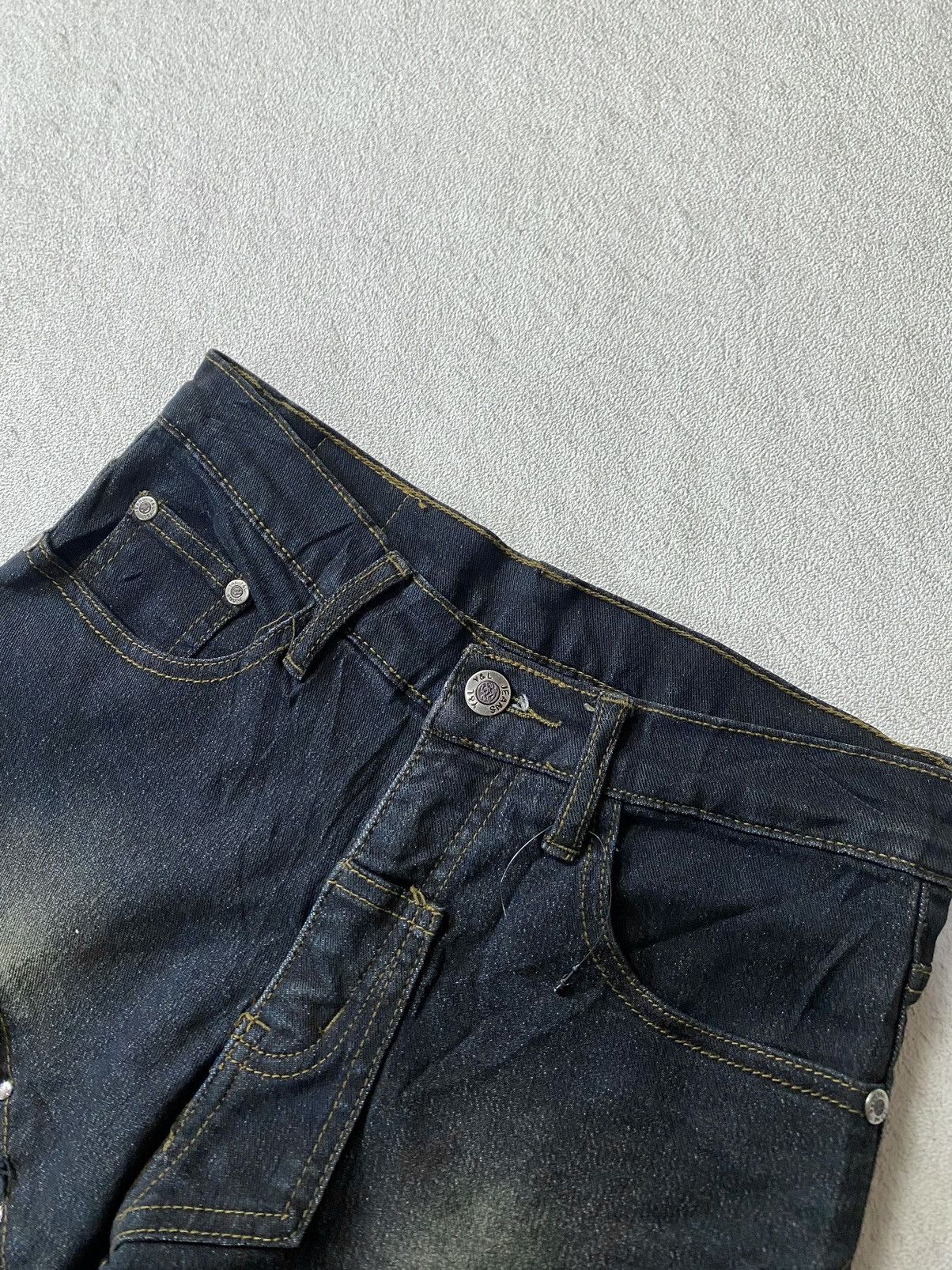 If Six Was Nine × Japanese Brand × Le Grande Bleu (L.G.B.) Japanes Y&L Flared Jeans Size US 27 - 4 Thumbnail