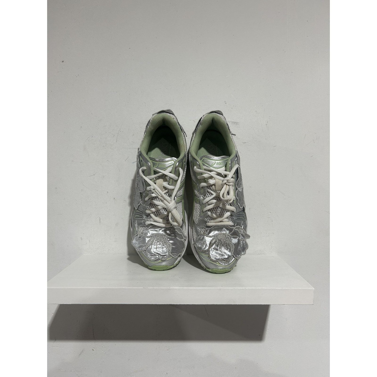 Asics ASICS GEL-KAYANO 14 CELCILE BAHNSEN WHT JADE SZ 10 PREOWNED Size US 10 / EU 43 - 3 Thumbnail