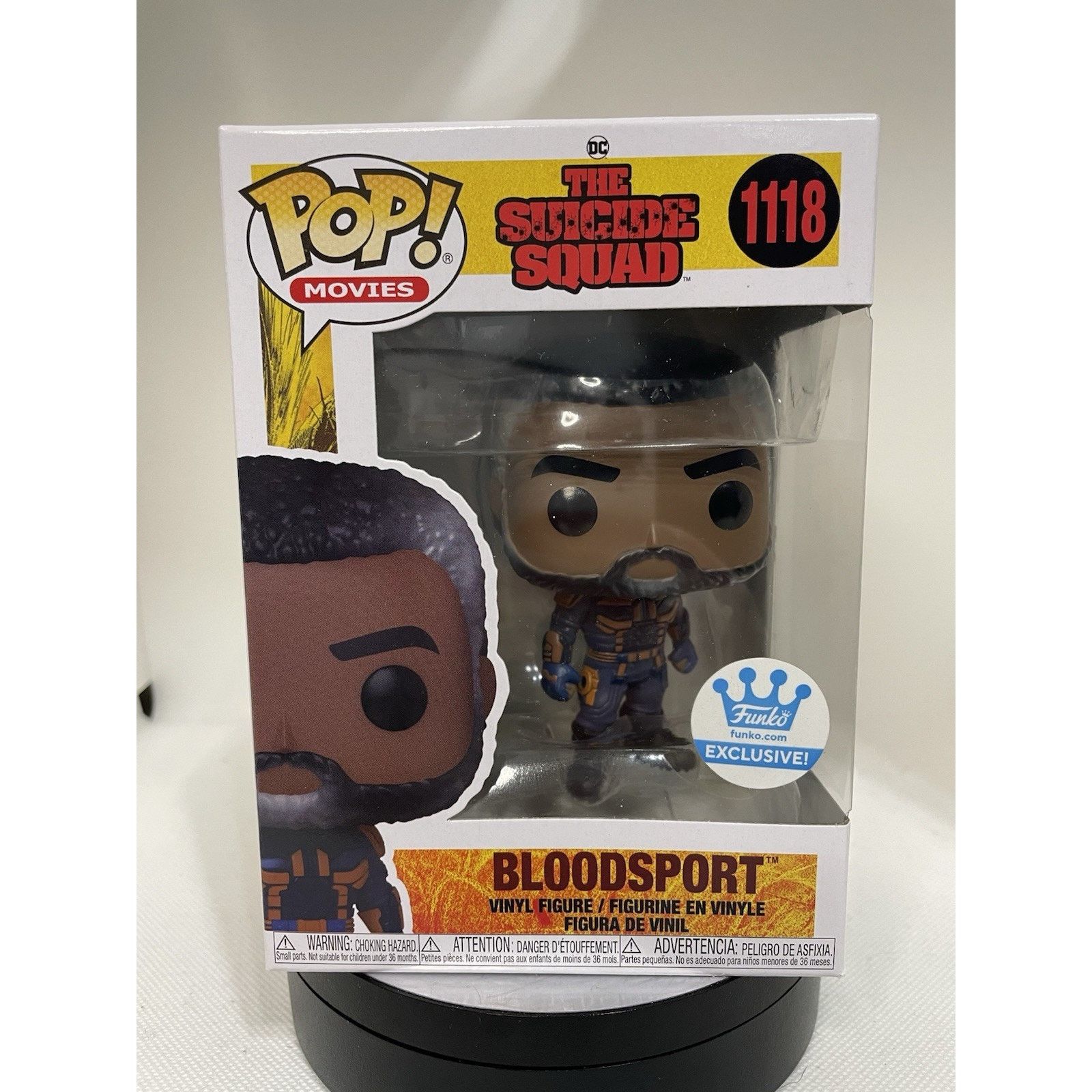 DC Comics Funko Pop! Bloodsport - Funko Exclusive 1118 Suicide Squad Size ONE SIZE - 1 Thumbnail