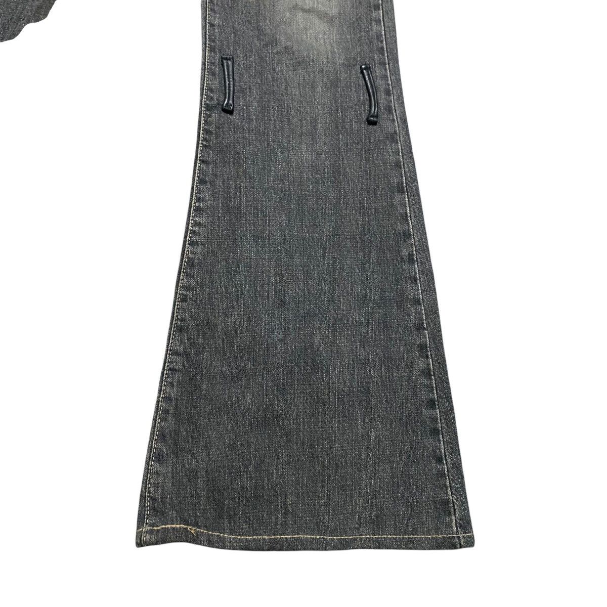 Edwin Vintage Edwin 800sx Black Denim Super Flare Jeans Size US 32 / EU 48 - 9 Thumbnail