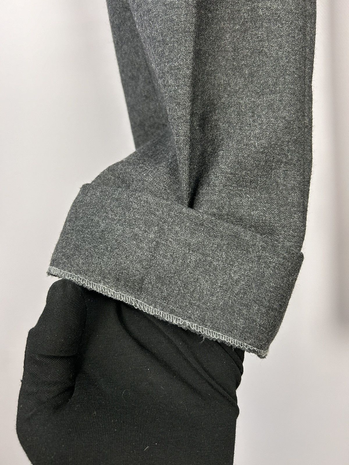 Brunello Cucinelli Gunex by Brunello Cucinelli Gray Wool Cashmere Pants US6 Size 28" / US 6 / IT 42 - 5 Thumbnail