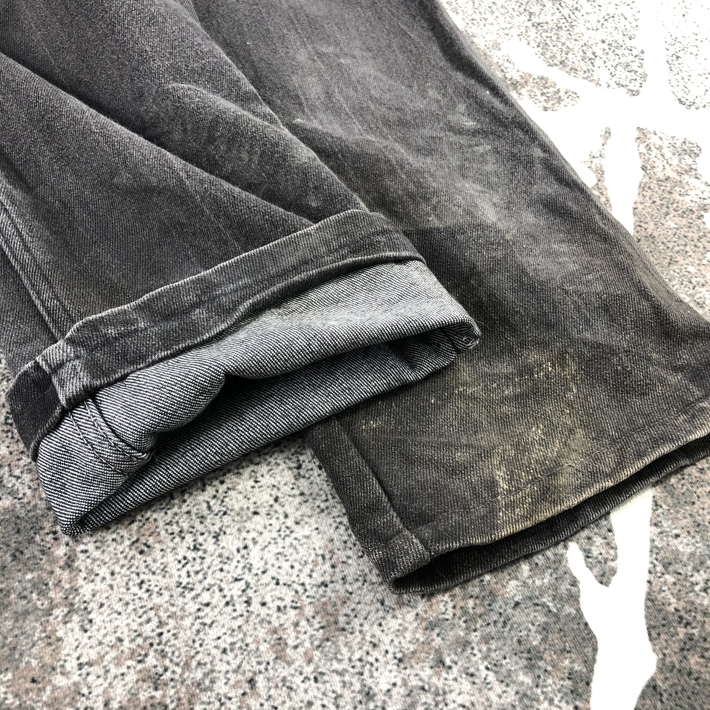 Vintage Vintage 80s Wrangler Jeans Faded Black Denim KJ1084 Size US 28 / EU 44 - 7 Thumbnail