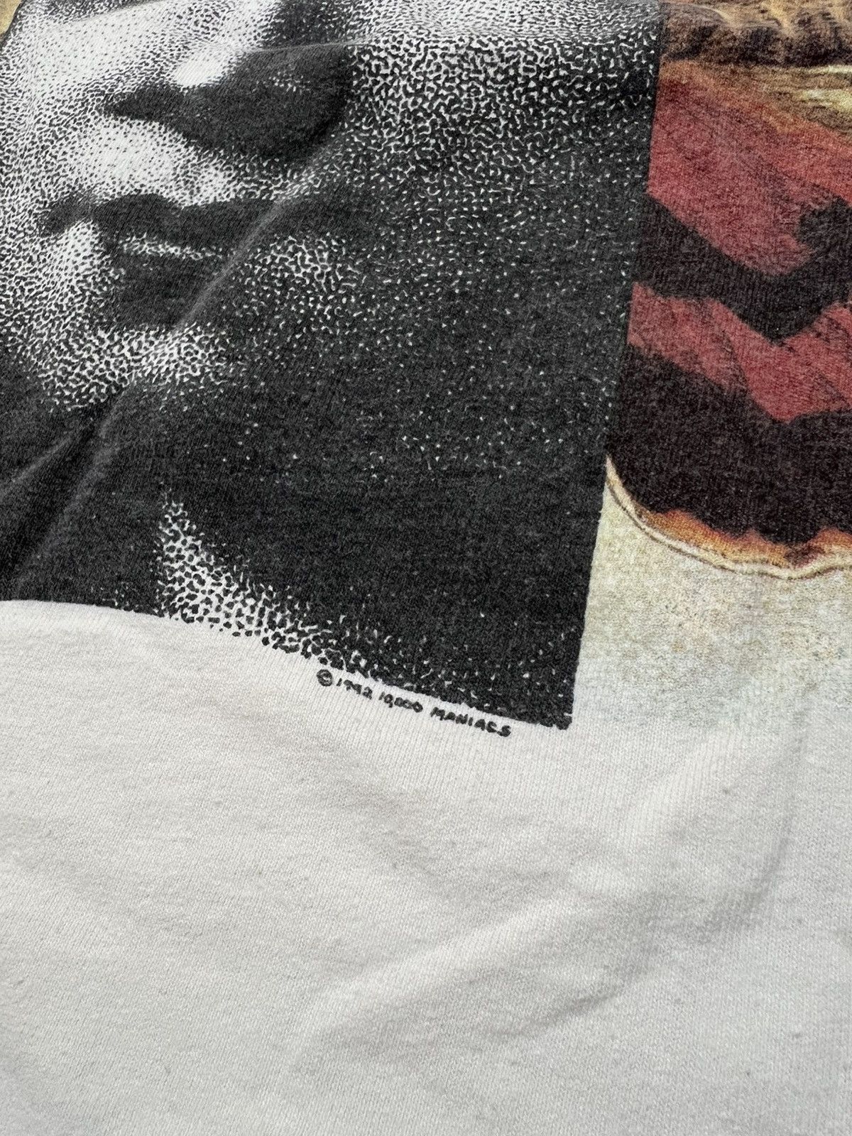 Band Tees × Vintage Vintage 10000 Maniacs Band Tee ALTERED Size US M / EU 48-50 / 2 - 4 Thumbnail