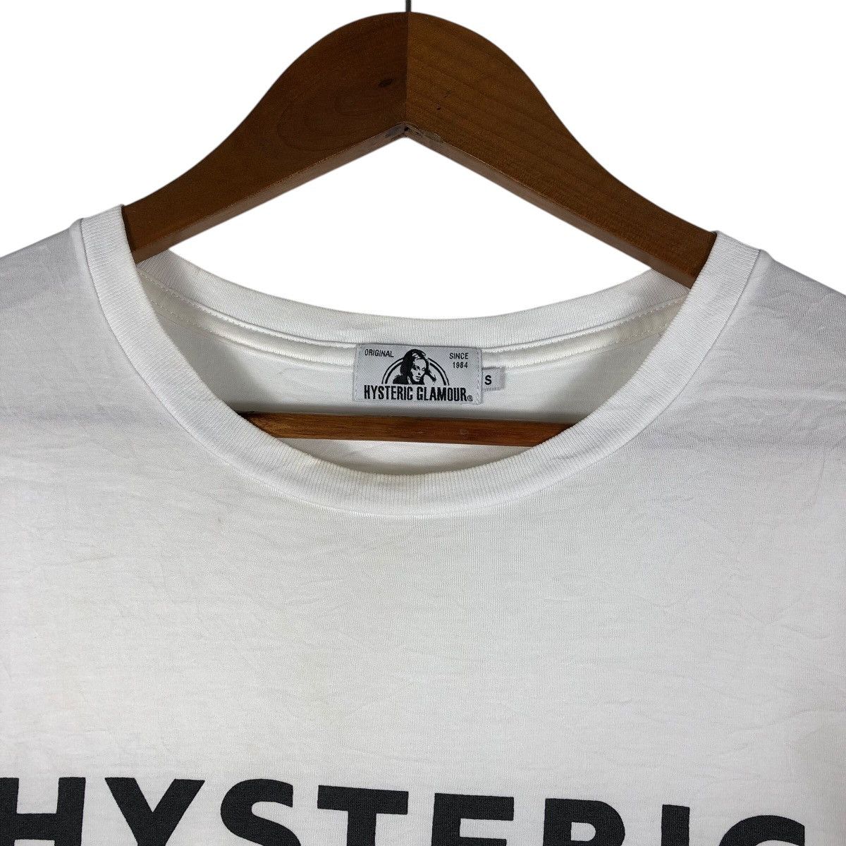 Hysteric Glamour HYSTERIC GLAMOUR Big Logo Spellout T-Shirt Size US S / EU 44-46 / 1 - 3 Thumbnail