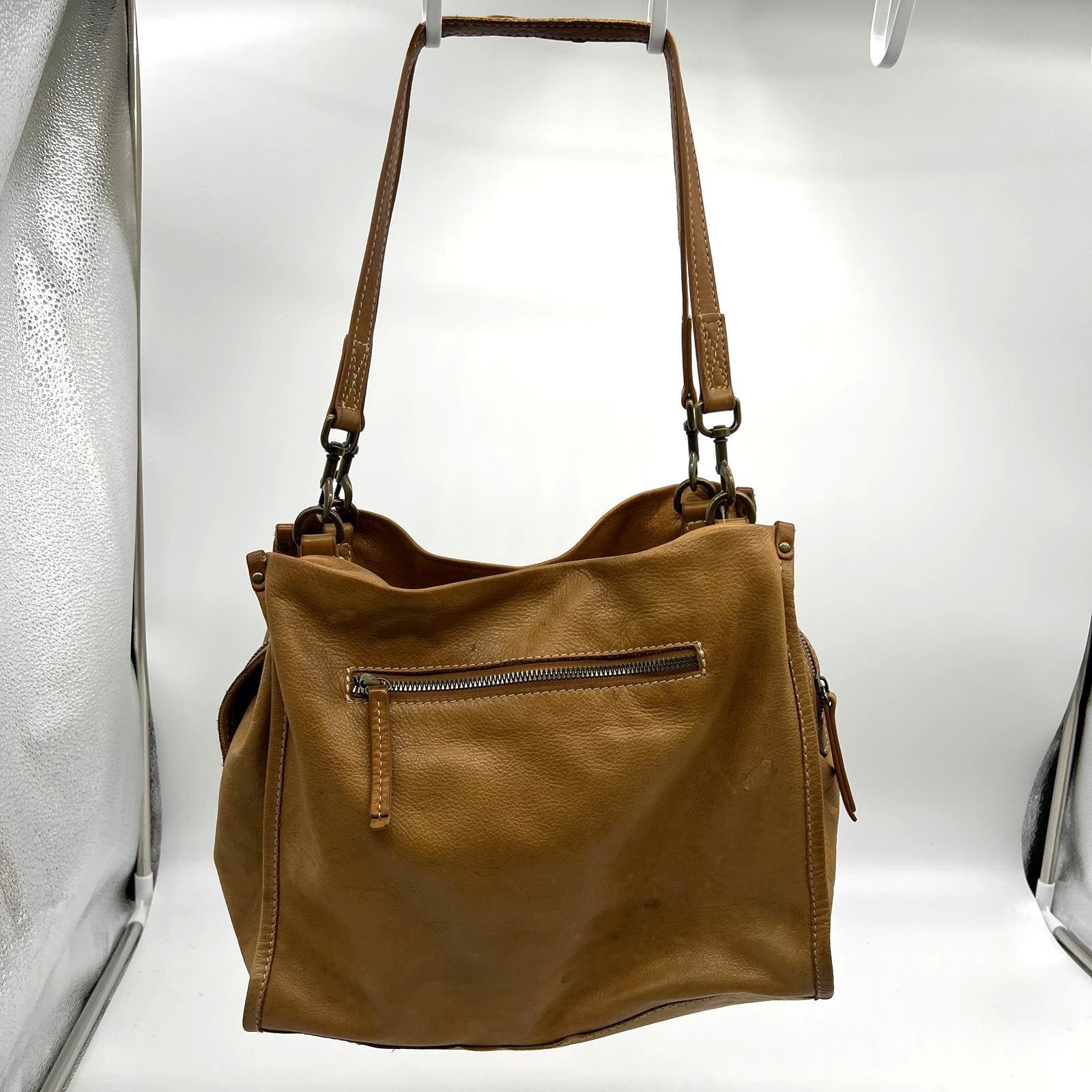 Other American Leather Co Womens Brown Leather Purse Size ONE SIZE - 2 Thumbnail