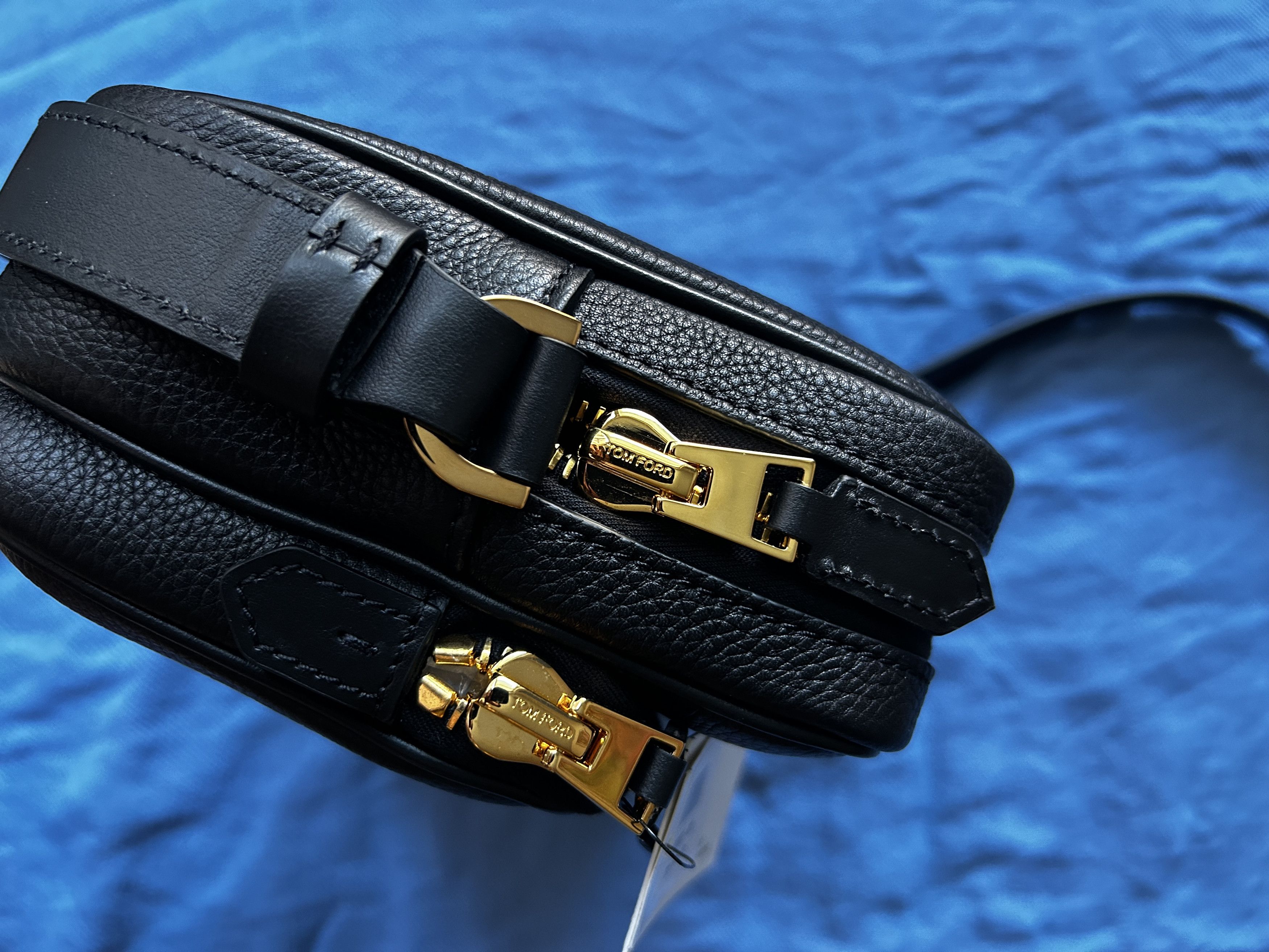 Tom Ford Tom Ford Full-grained Messenger Bag Size 26 - 5 Thumbnail