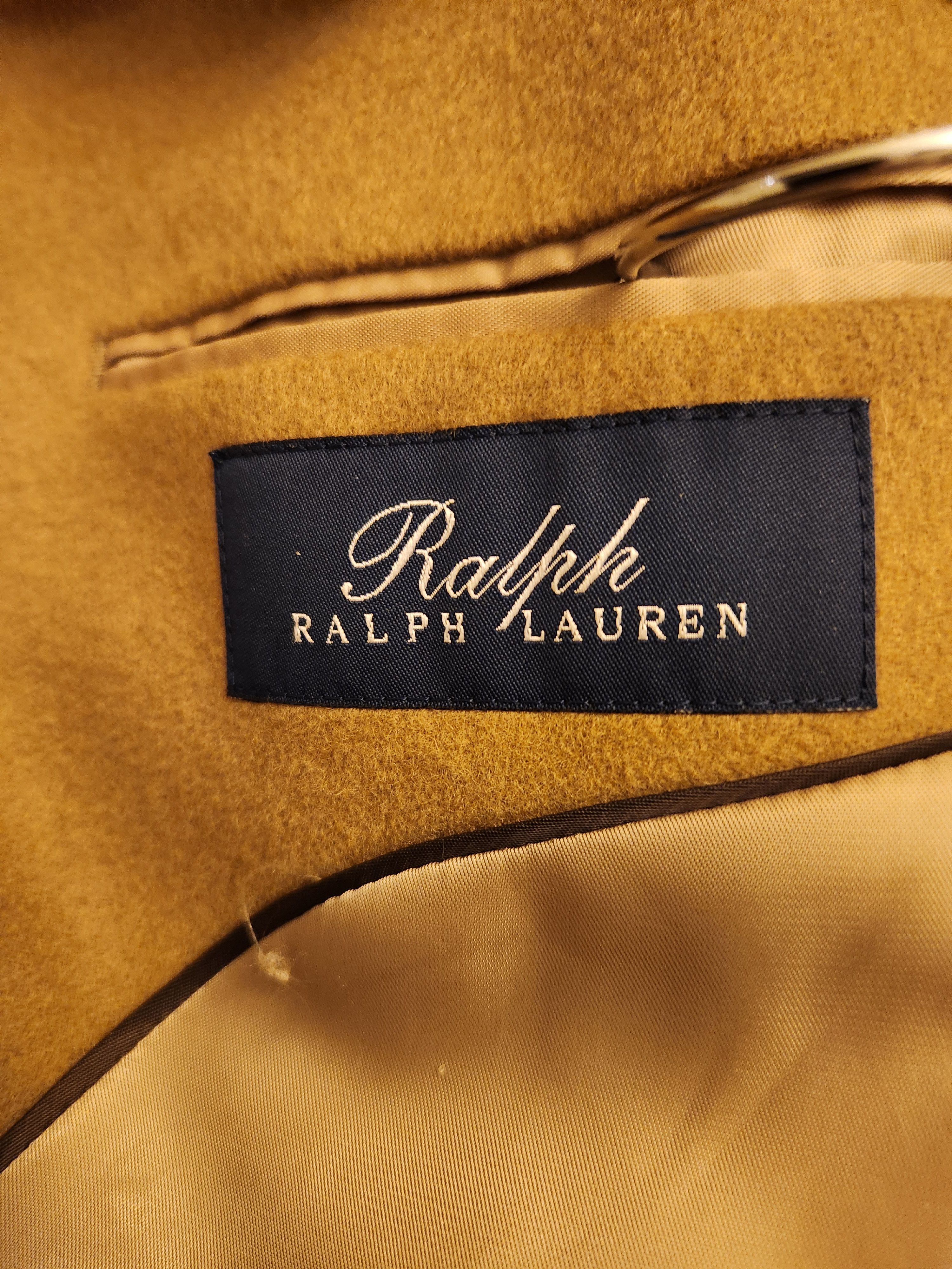 Ralph Lauren Men's Wool/Cashmere Blend Topcoat Size US XXL / EU 58 / 5 - 4 Thumbnail