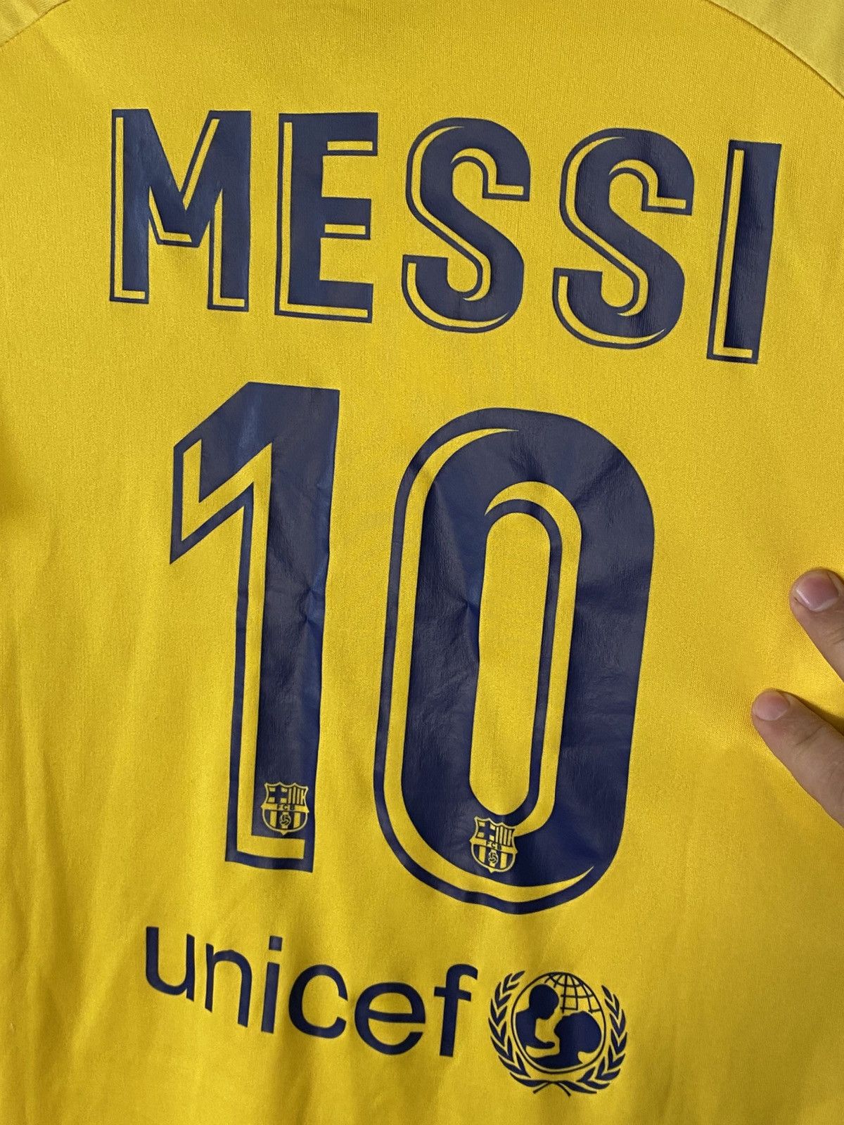 Other Vintage FC Barcelona Nike Soccer Football Jersey #10 Messi Size US L / EU 52-54 / 3 - 5 Thumbnail