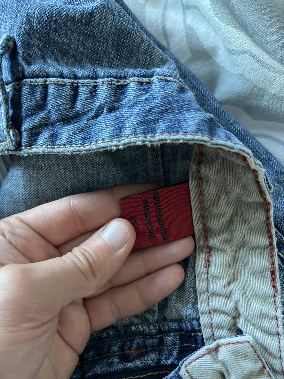Marithe + Francois Girbaud 🔥 Vintage Marithe Francois Girbaud Blue Jeans Size US 33 - 7 Thumbnail