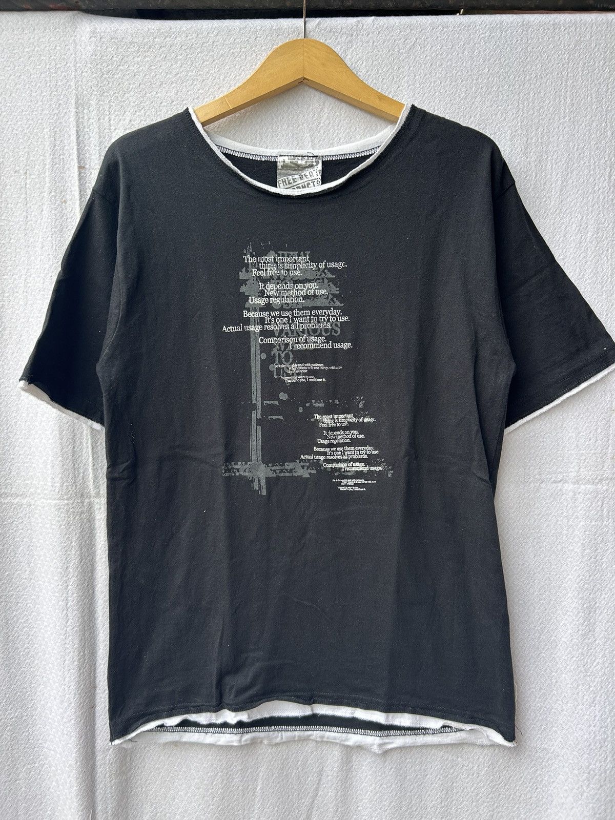 Hysteric Glamour × If Six Was Nine × Japanese Brand Vampire Free Beat Poem Tee Size US L / EU 52-54 / 3 - 1 Thumbnail
